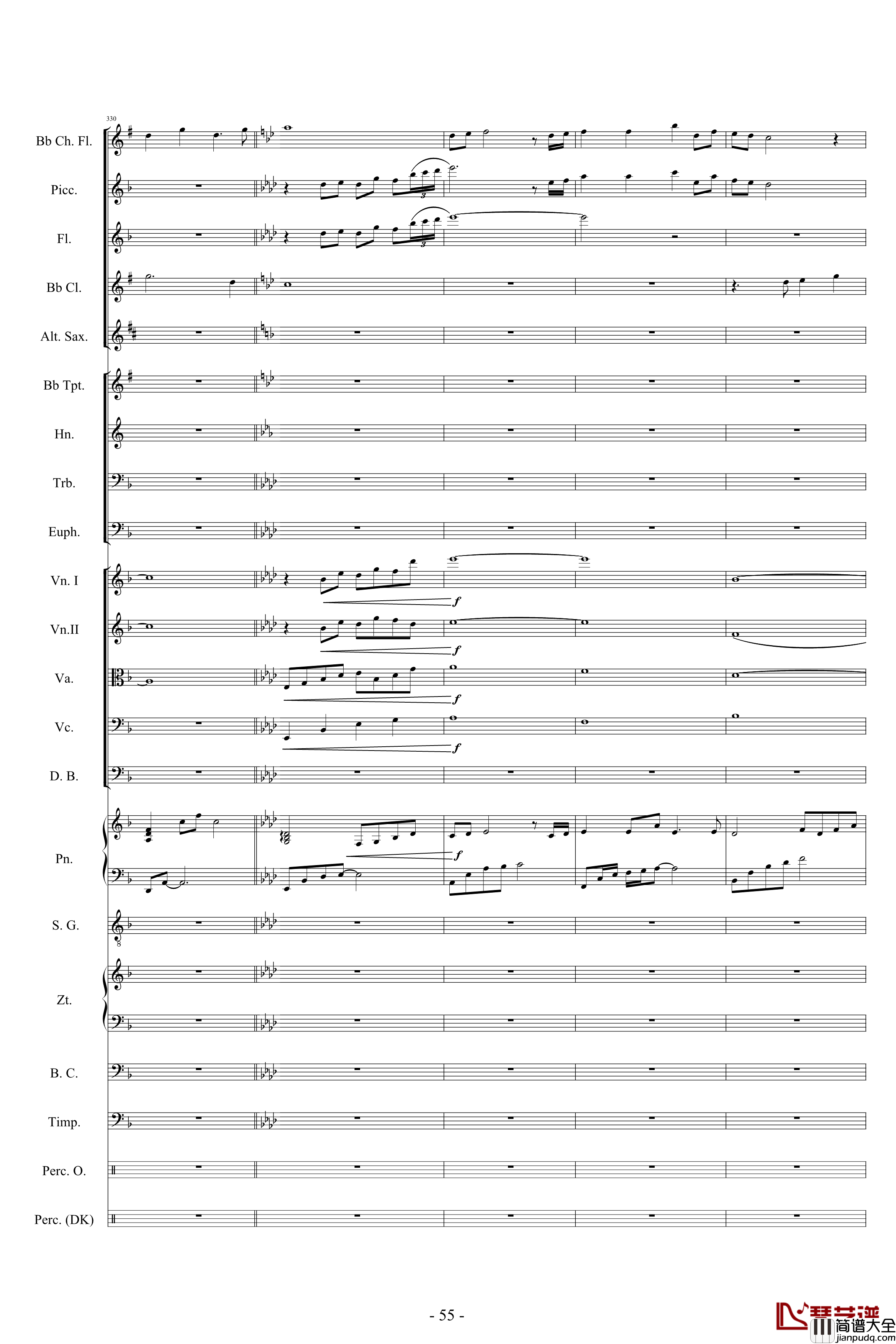 迪士尼組曲_小交響樂版钢琴谱_Disney_Medley_迪士尼