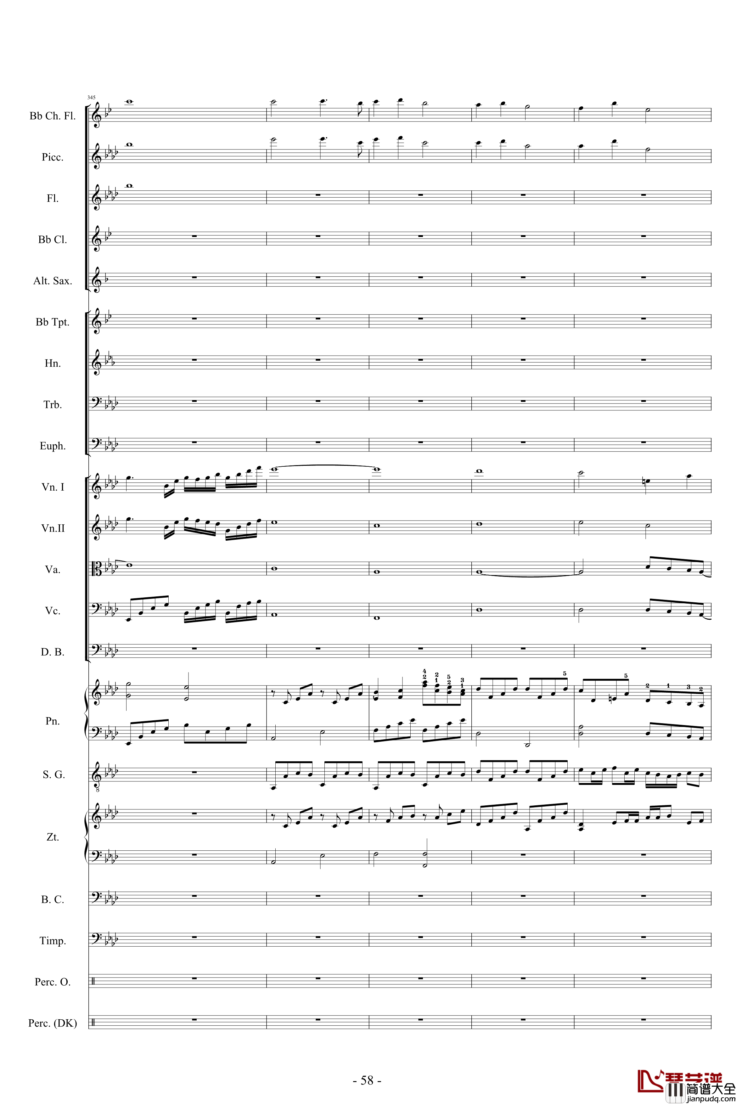 迪士尼組曲_小交響樂版钢琴谱_Disney_Medley_迪士尼