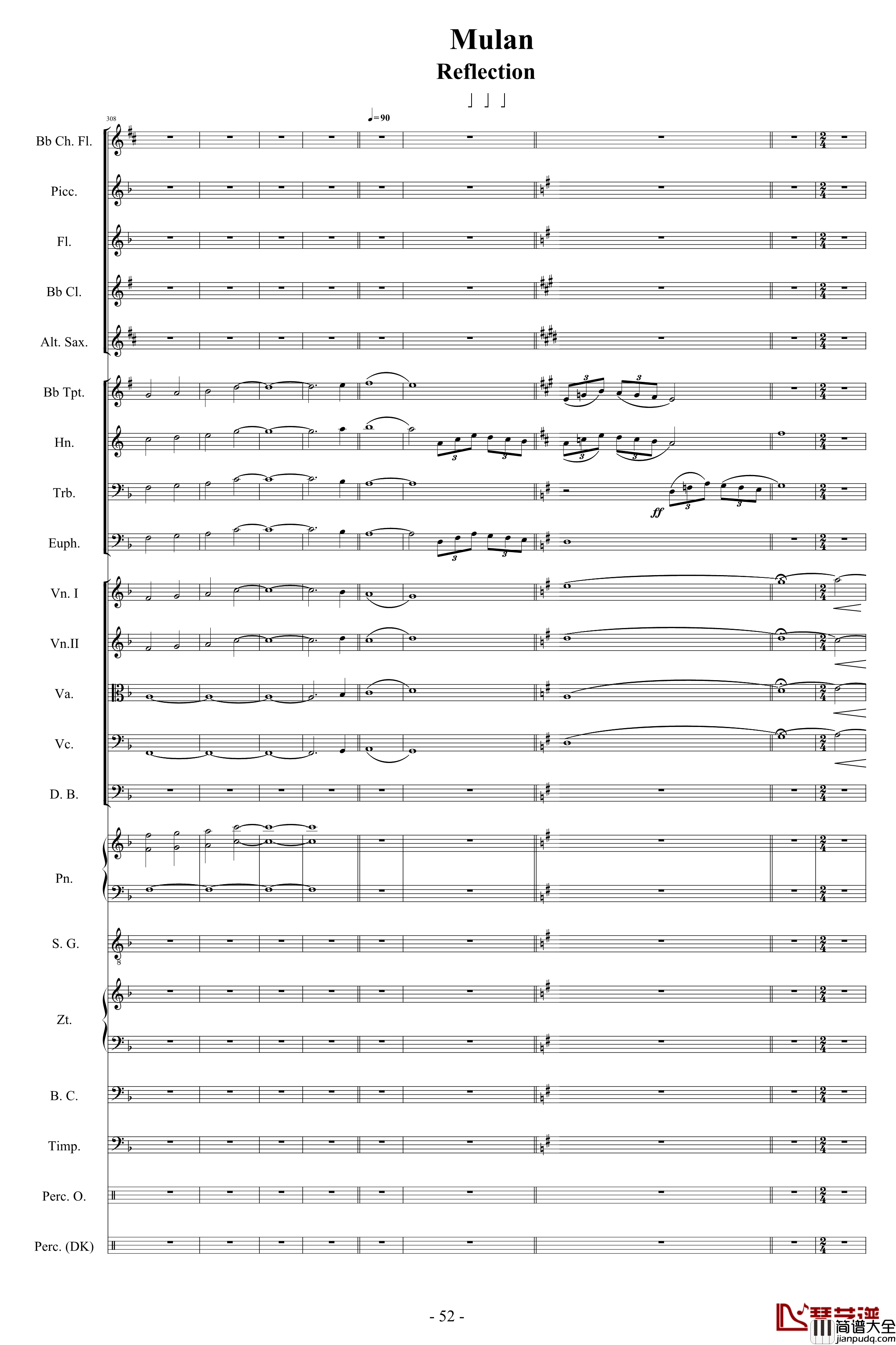 迪士尼組曲_小交響樂版钢琴谱_Disney_Medley_迪士尼