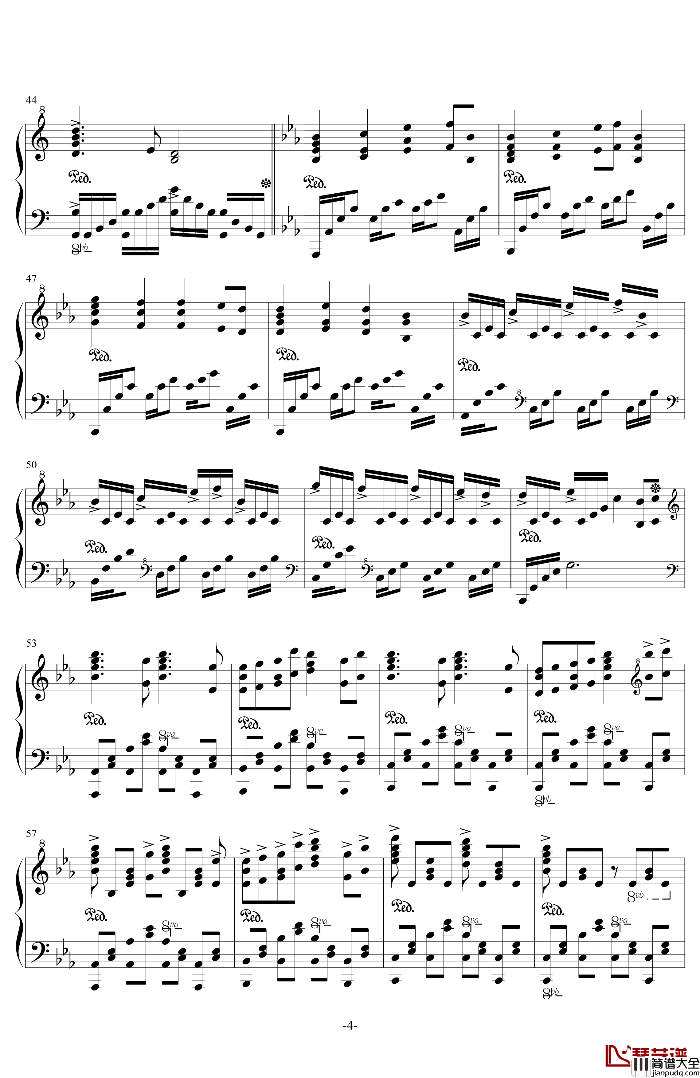 BIOS钢琴谱_罪恶王冠插曲，完全版_by_DraXon_Animenz