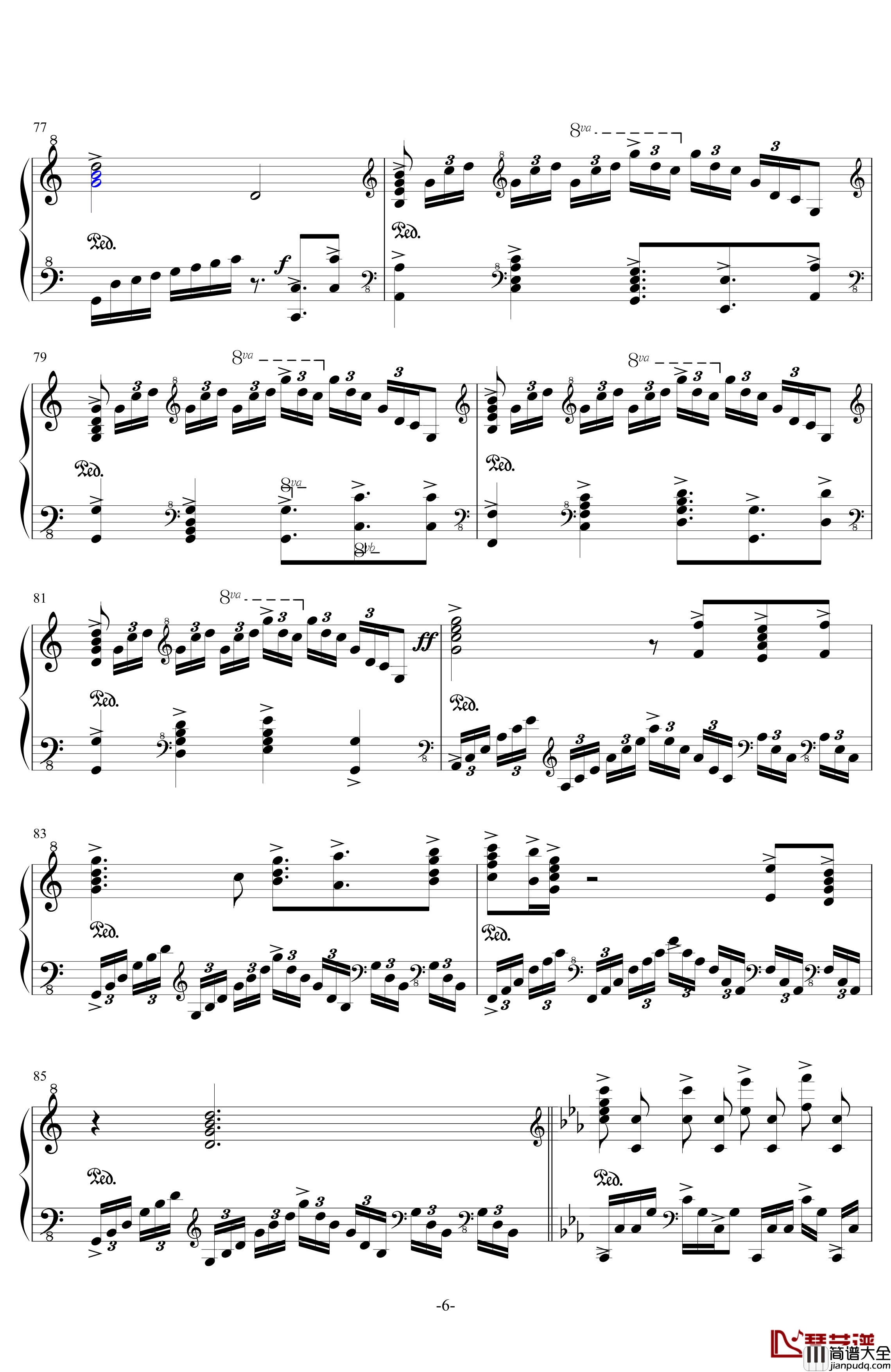 BIOS钢琴谱_罪恶王冠插曲，完全版_by_DraXon_Animenz