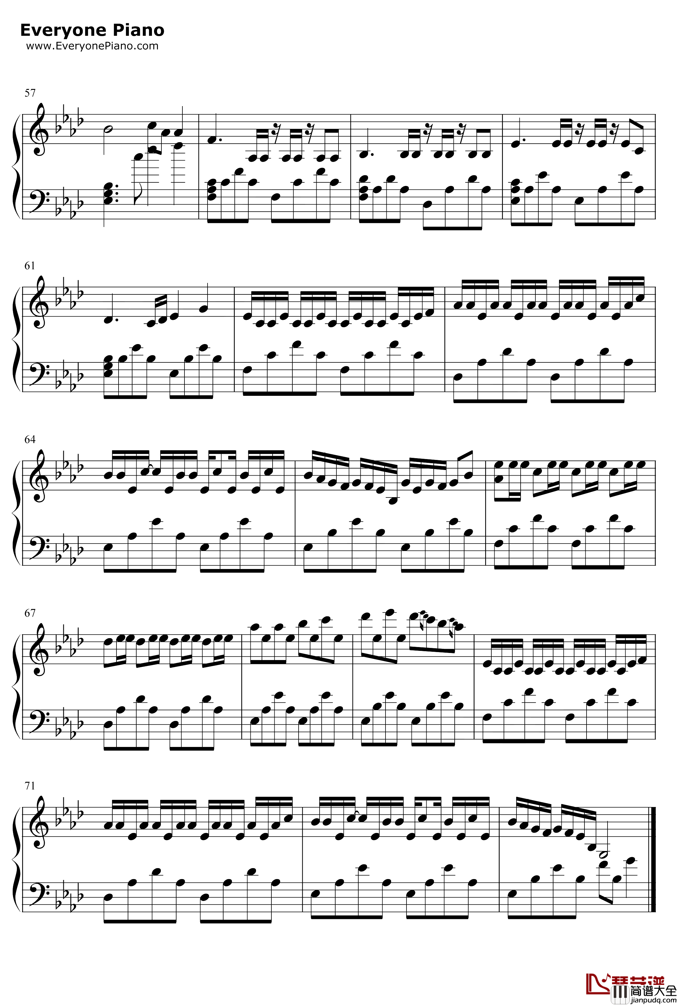 芒种钢琴谱_音阙诗听赵方婧_好听版