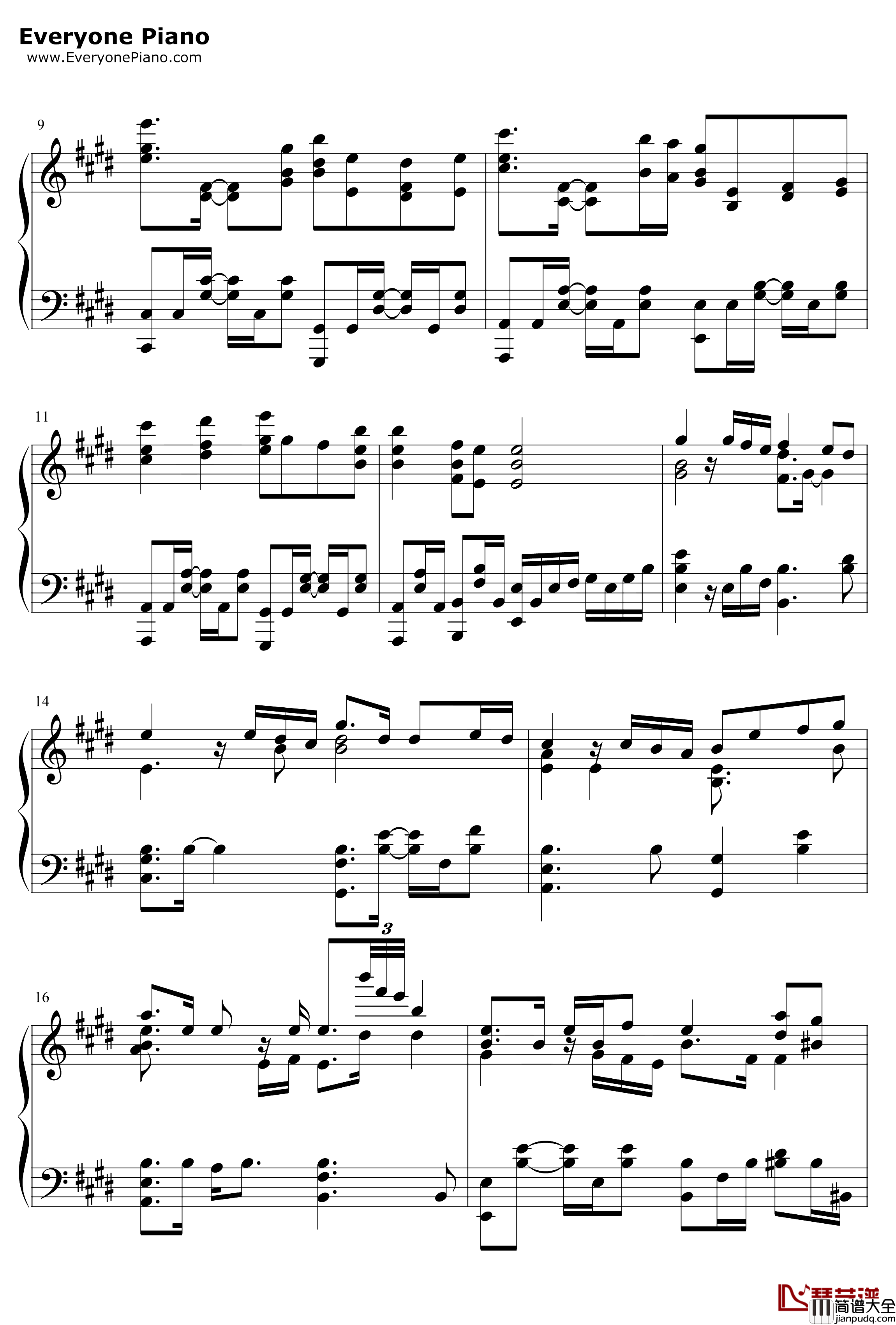 乙女どもよ钢琴谱_CHiCOwithHoneyWorks_骚动时节的少女们啊OP