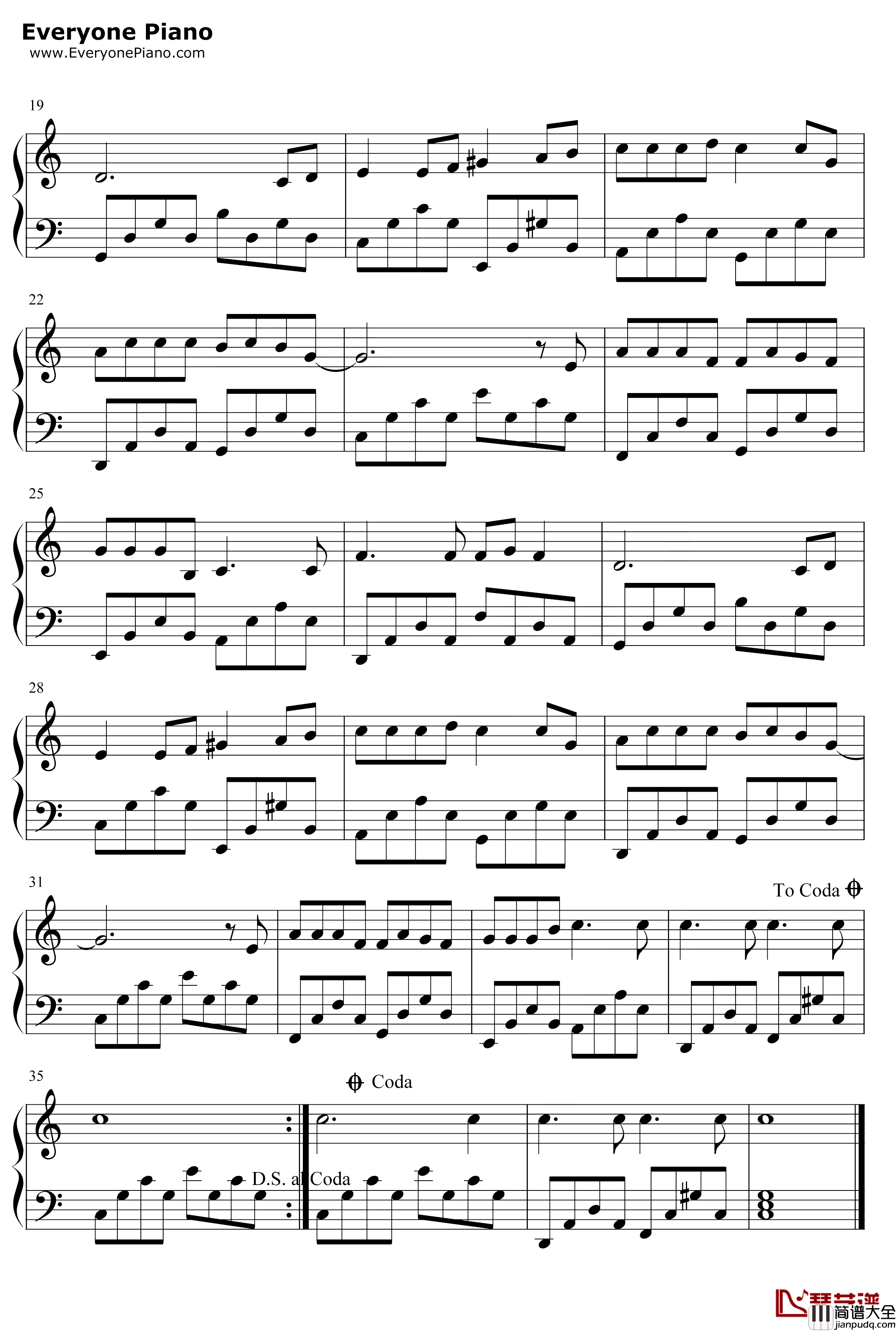 年少心事钢琴谱_王一博_昨日青空青春成长曲