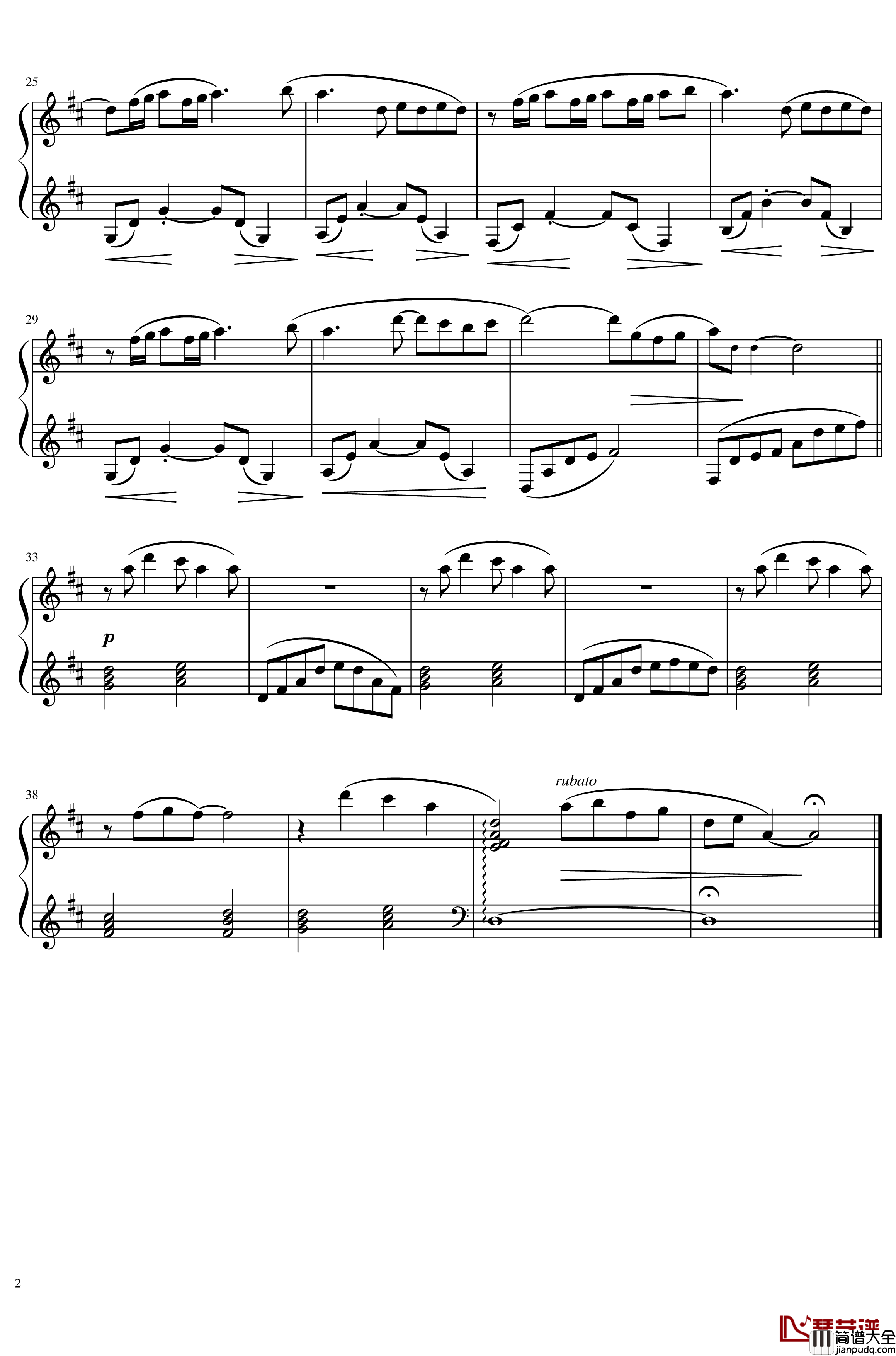 Aibyou钢琴谱_巧克力与香子兰游戏OST