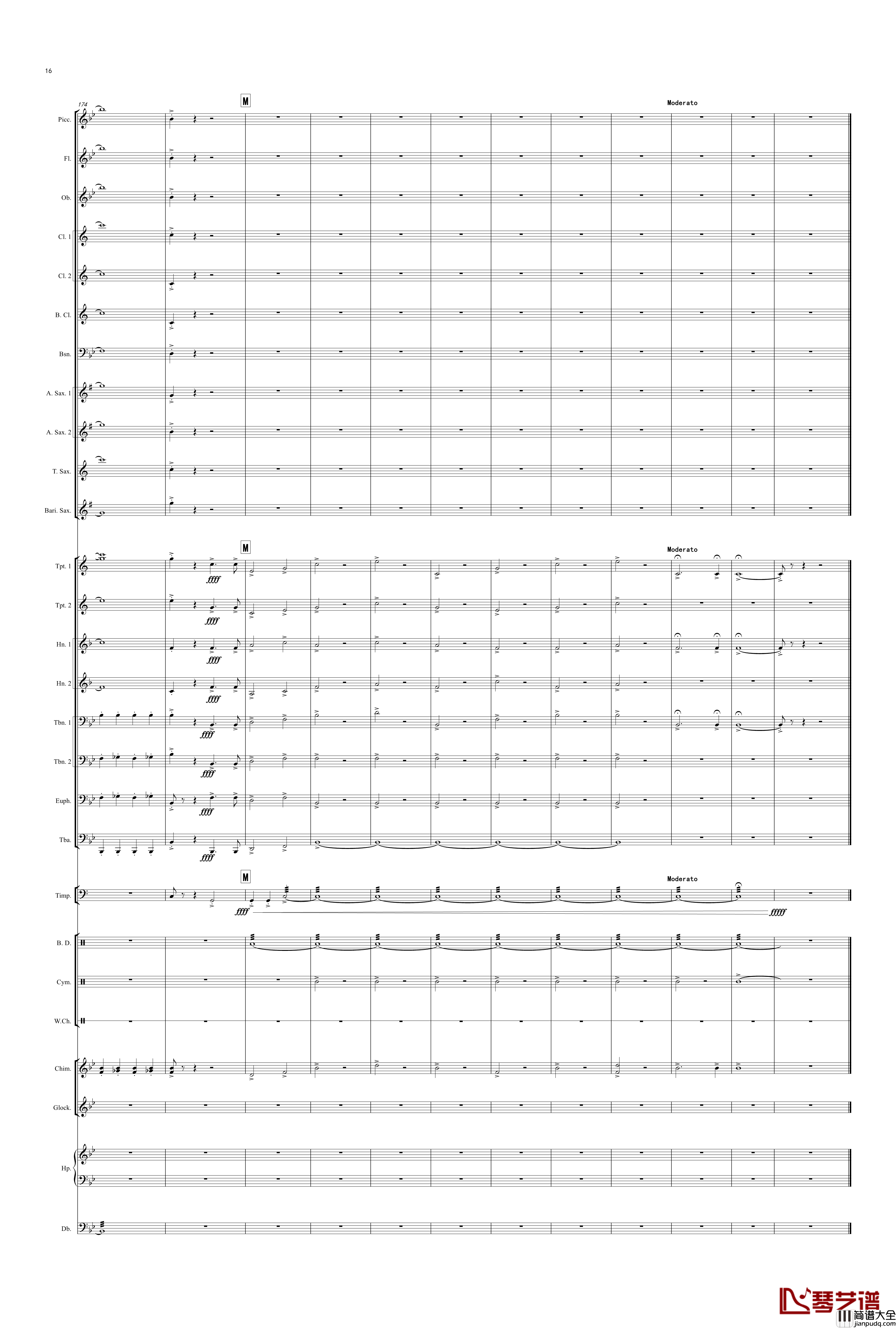 冬末春至钢琴谱_再别童年：1：交响诗