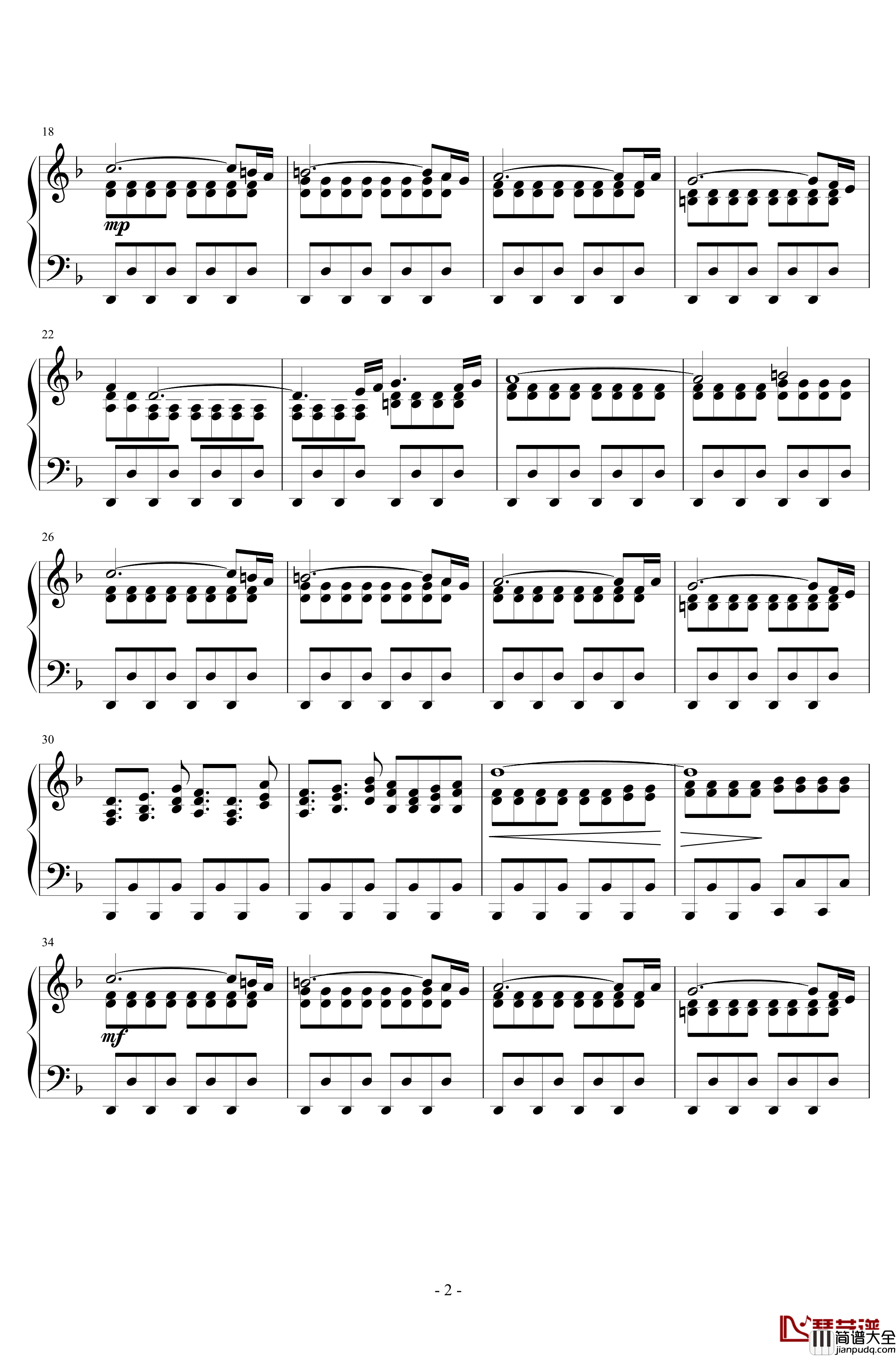 The_Man_With_The_Machine_Gun钢琴谱_浜口史郎