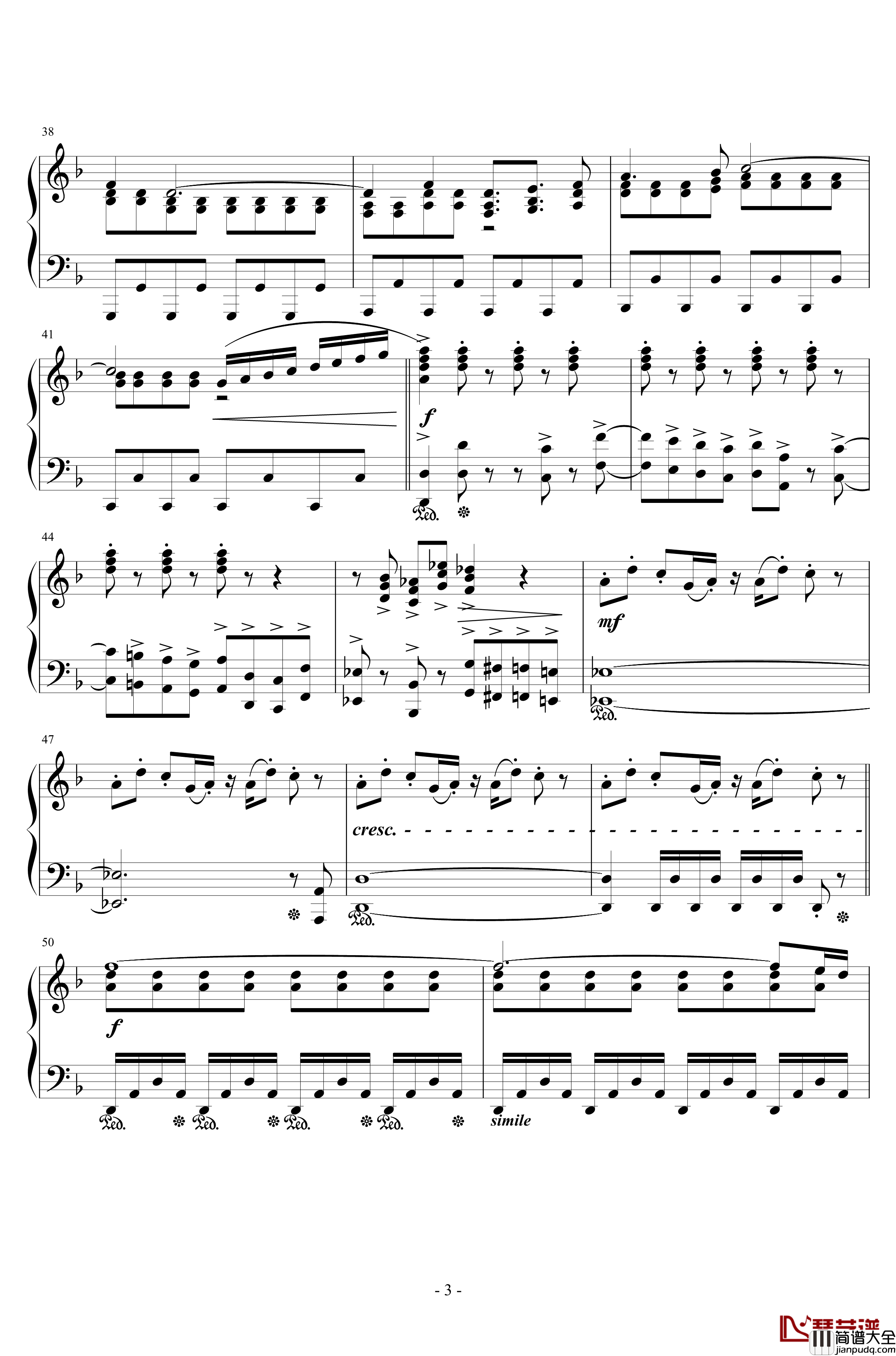 The_Man_With_The_Machine_Gun钢琴谱_浜口史郎