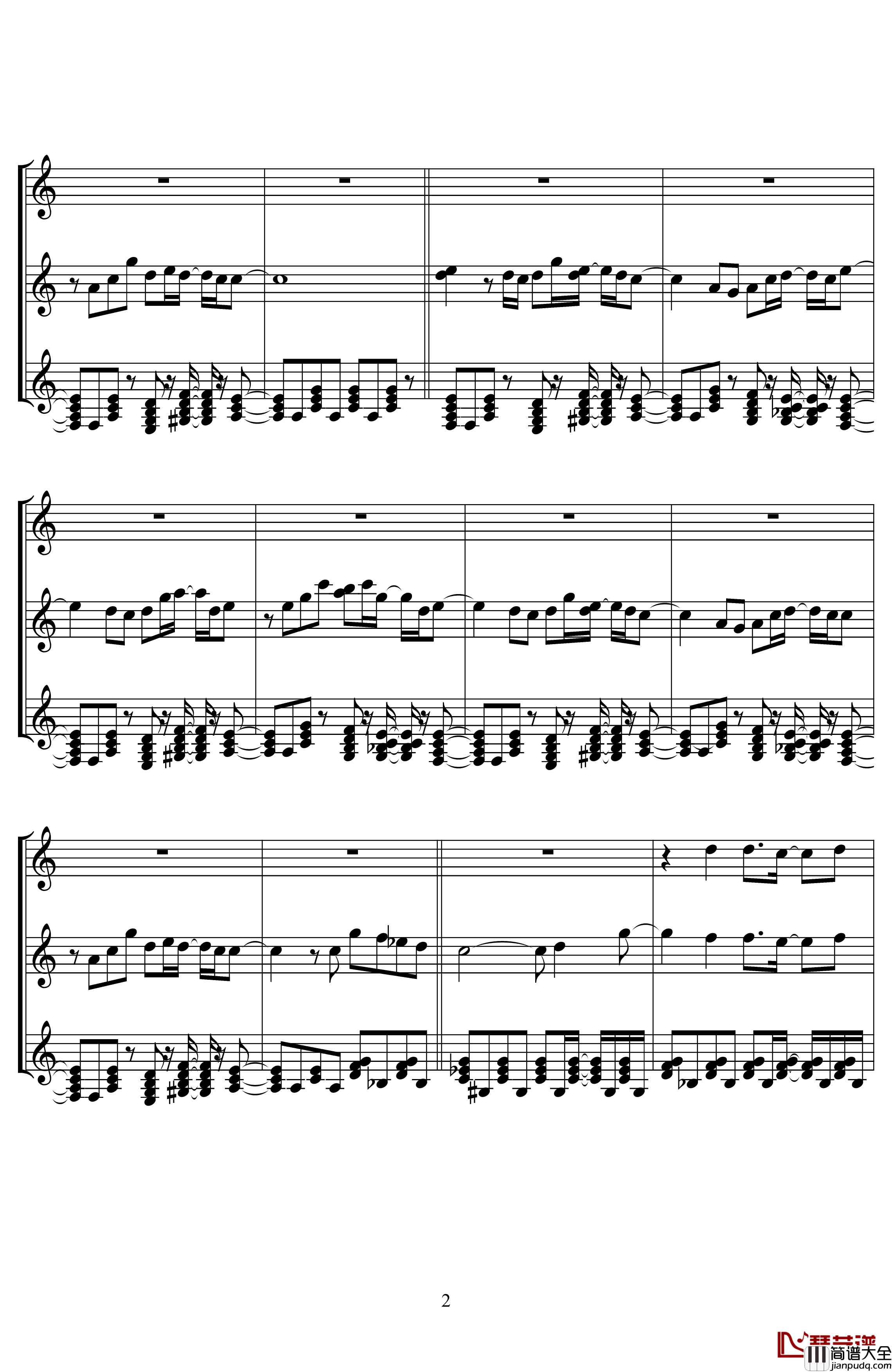 Sugar_Magic钢琴谱_二夜祭