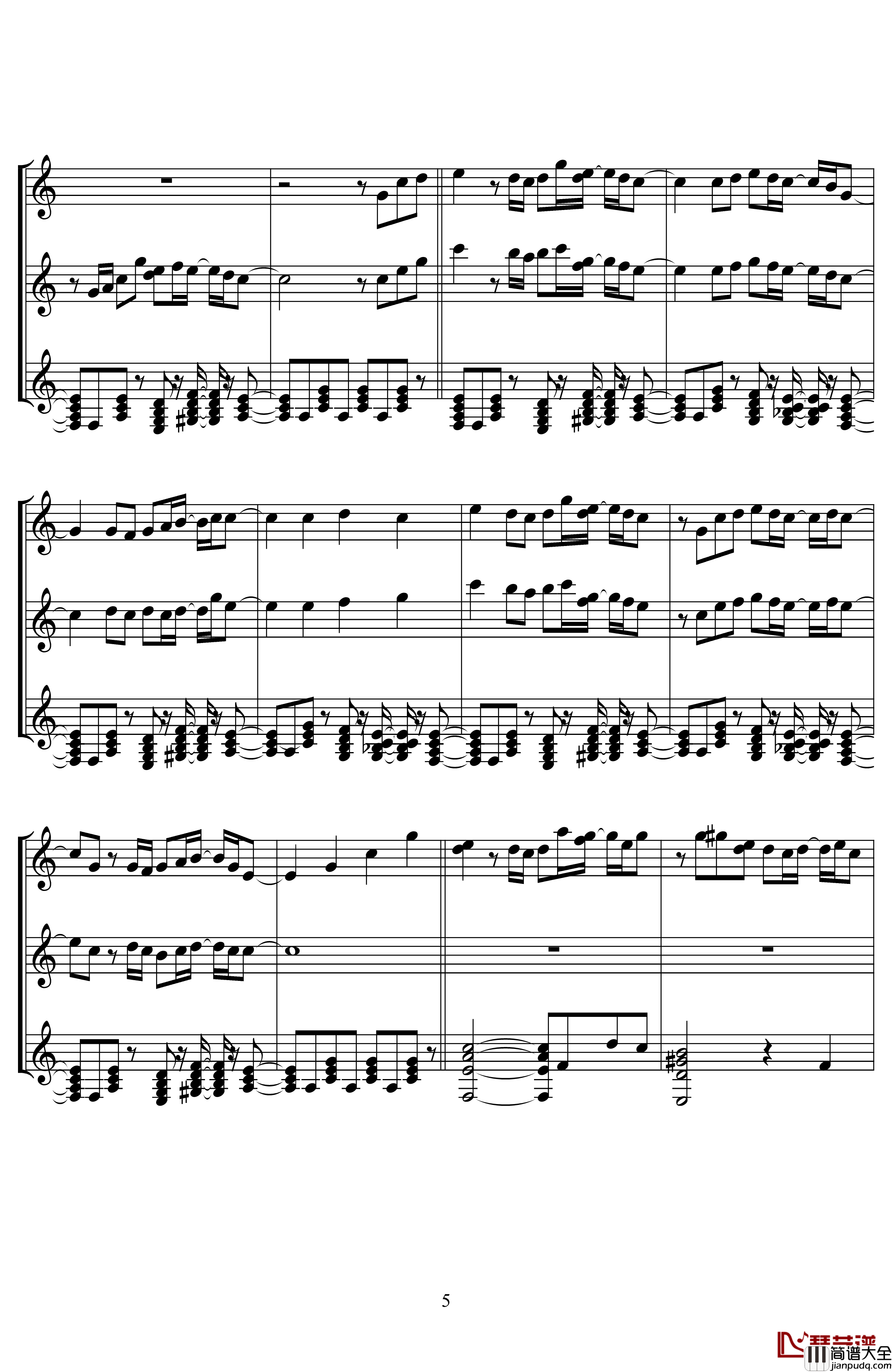 Sugar_Magic钢琴谱_二夜祭