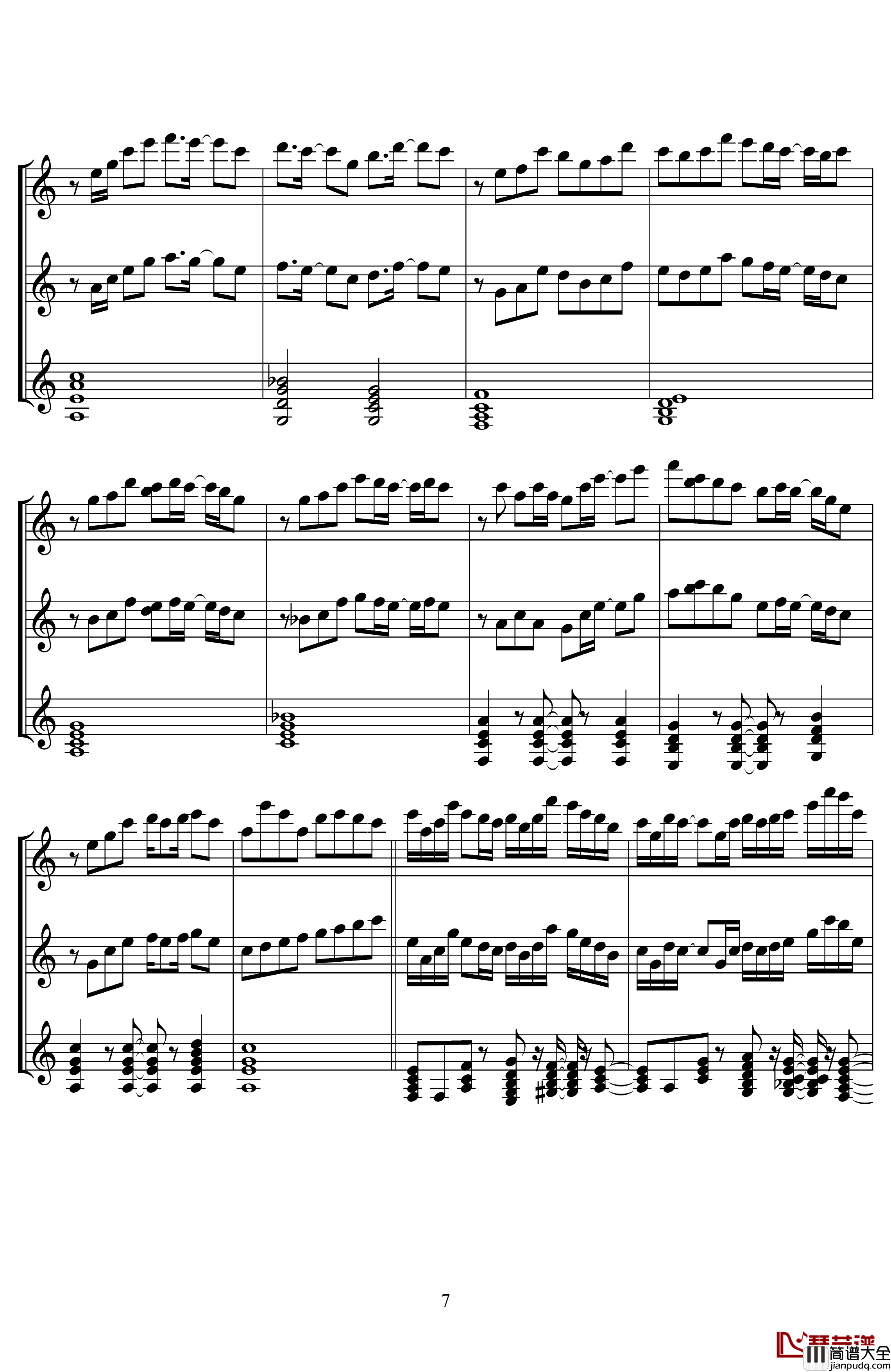 Sugar_Magic钢琴谱_二夜祭