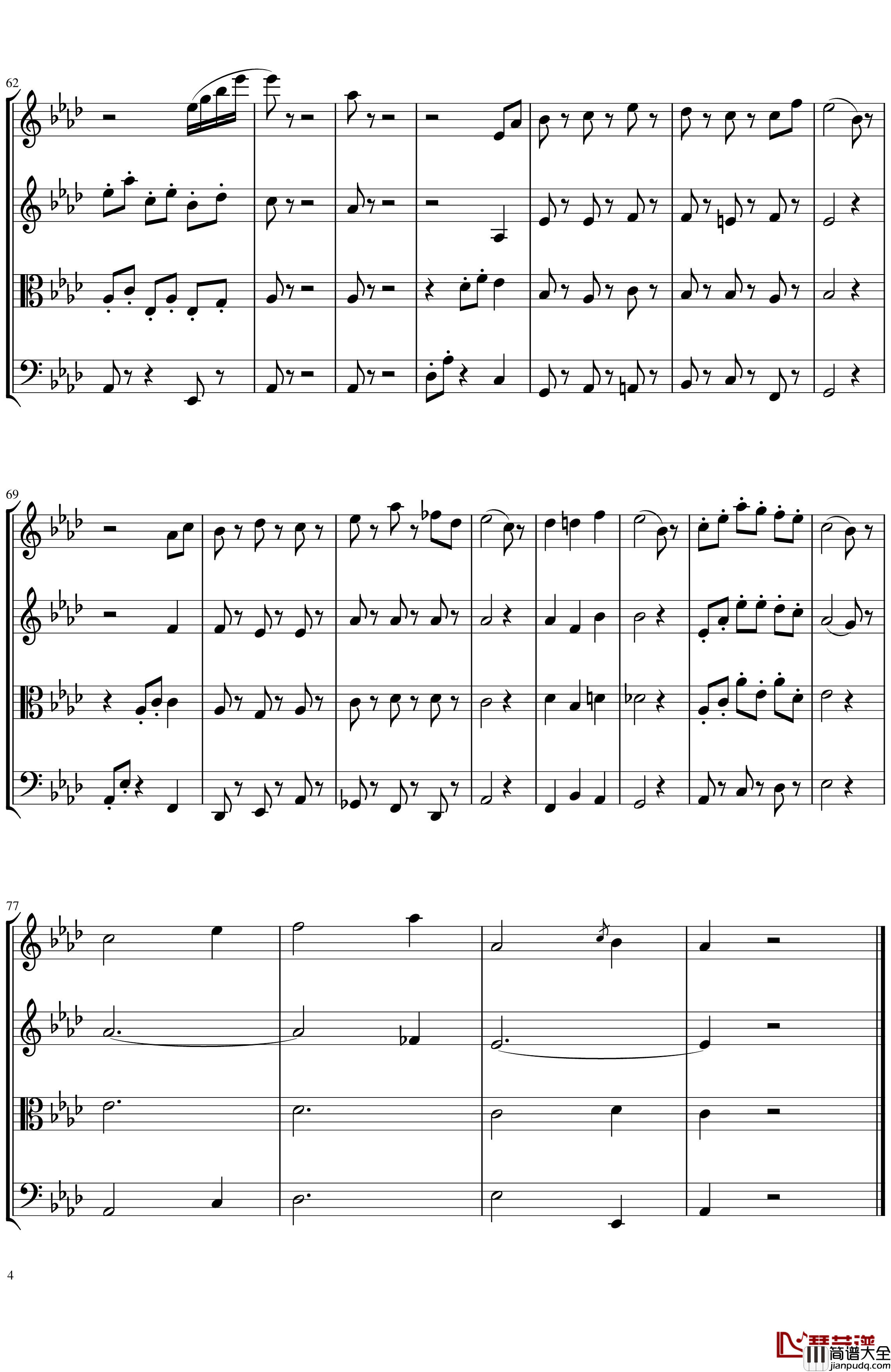 Menute_in_A_Flat_Major,_T.4钢琴谱_一个球