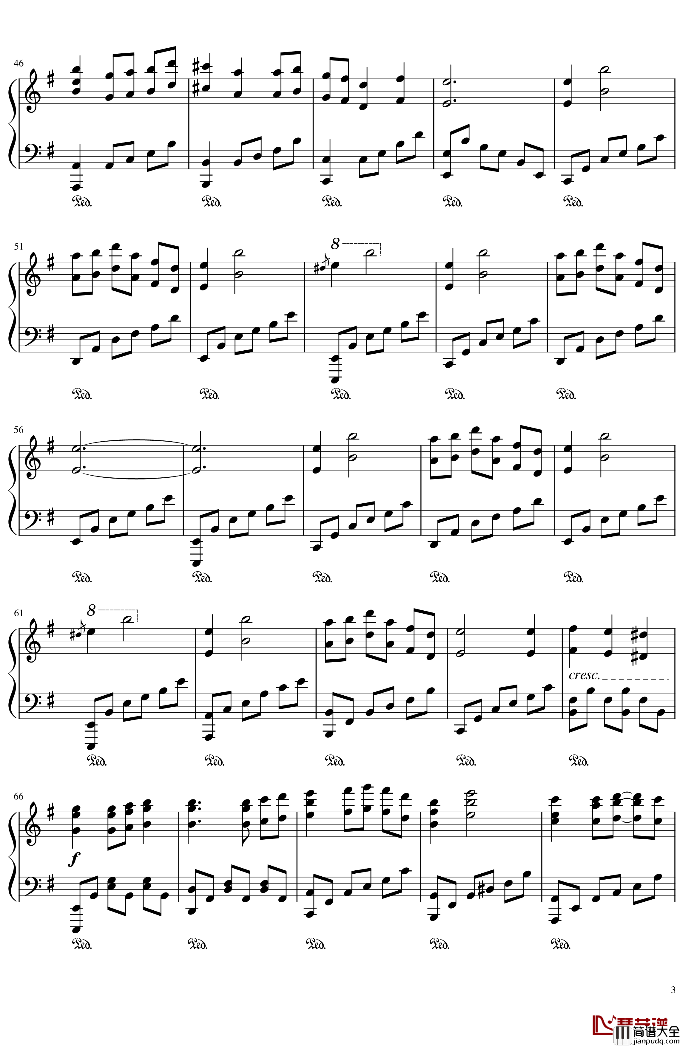 天狗舞踏会钢琴谱【原曲:妖怪の山_~_Mysterious_Mountain】_东方风神录