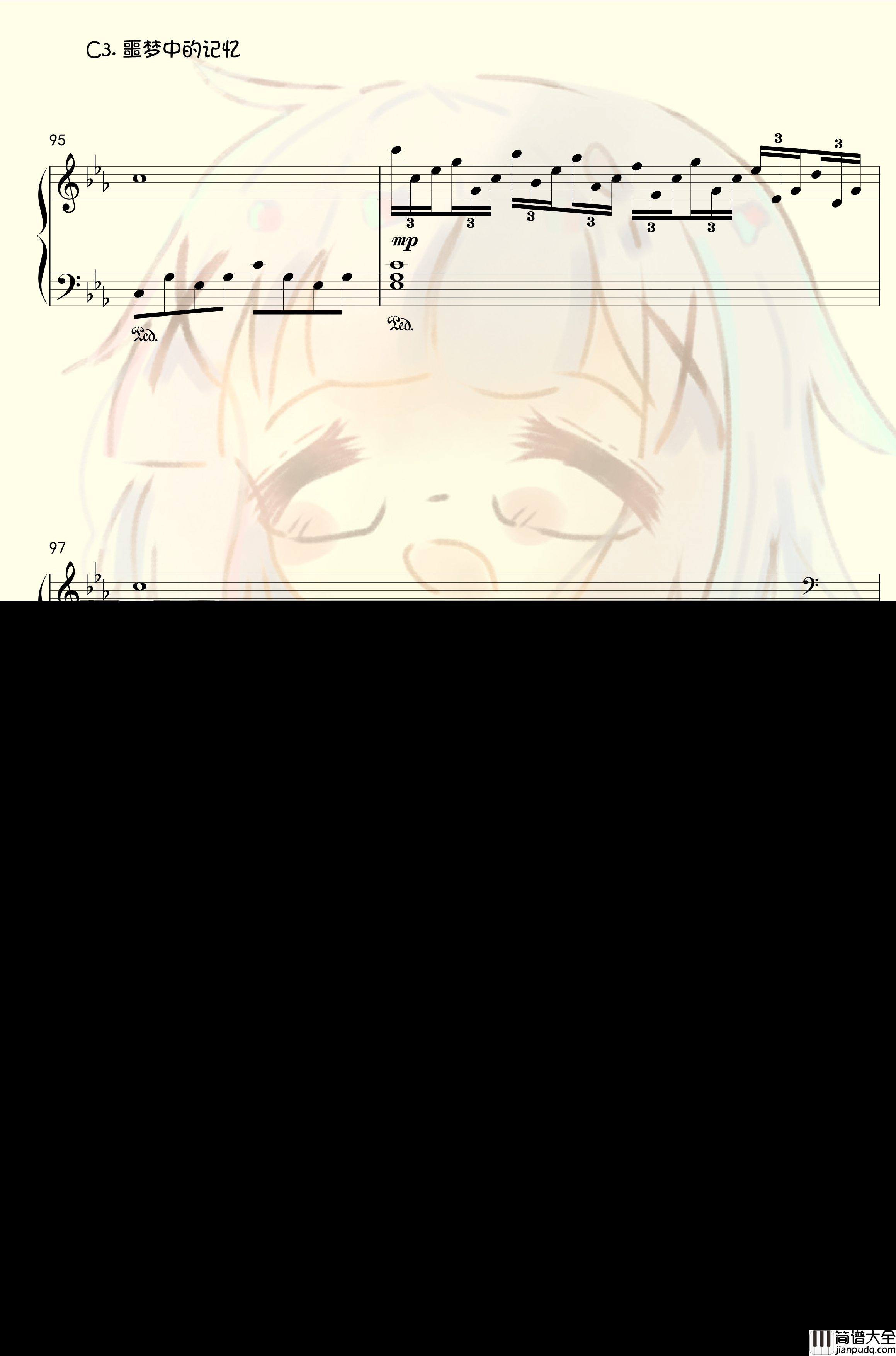 香风瞬影钢琴谱_香风奇诺原创音乐作品集