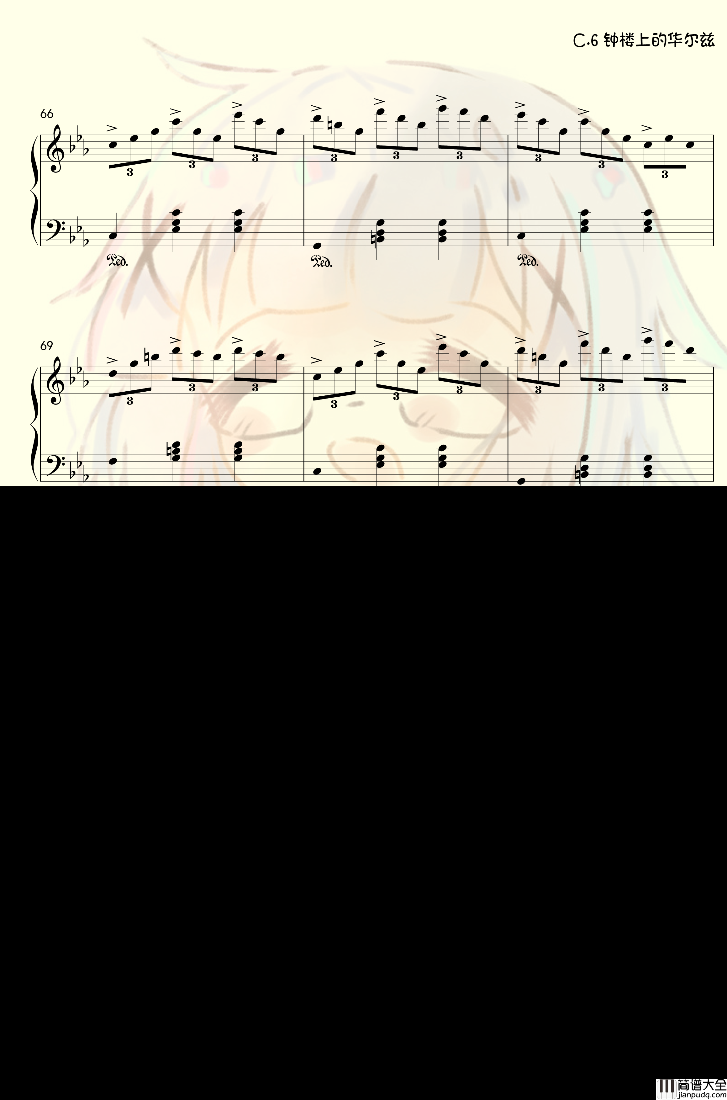 香风瞬影钢琴谱_香风奇诺原创音乐作品集