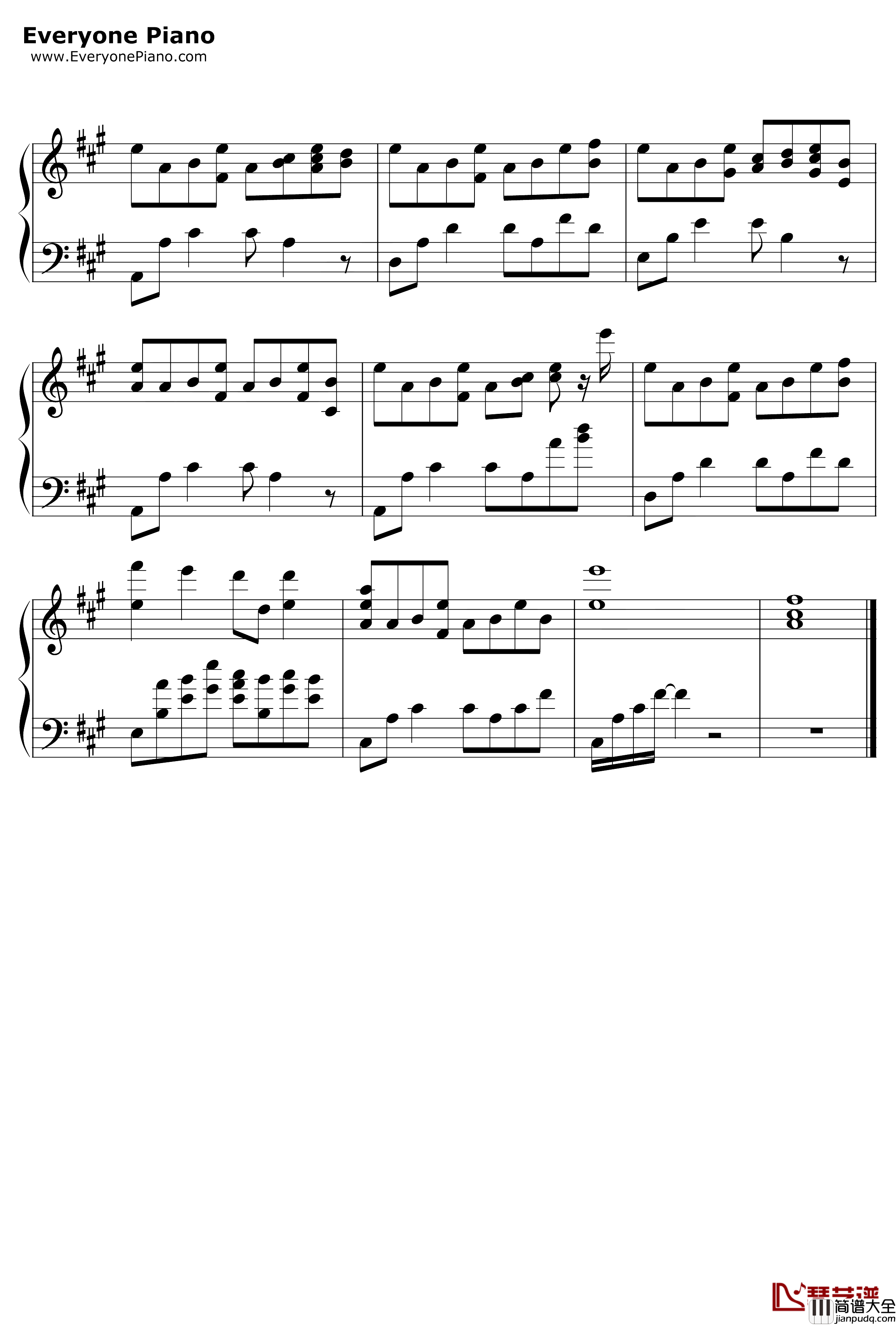 雨夜幻想曲钢琴谱___变奏的梦想