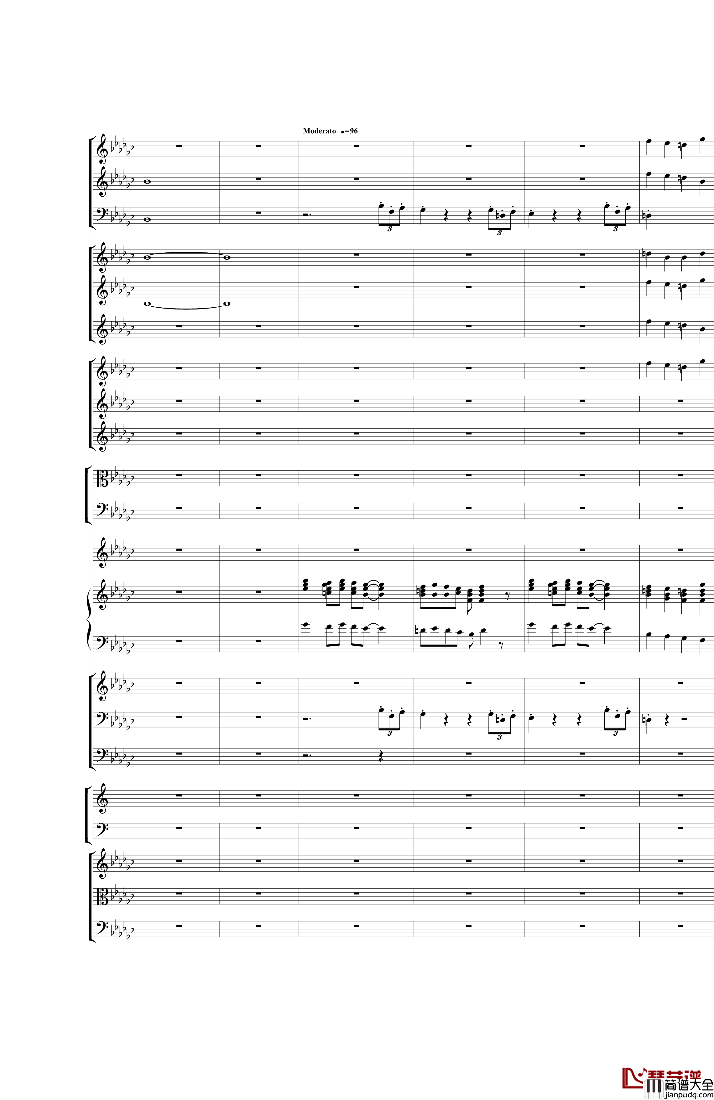 Piano_Concerto_No.3_in_E_Flat_minor钢琴谱_I.Moderto_热情而辉煌