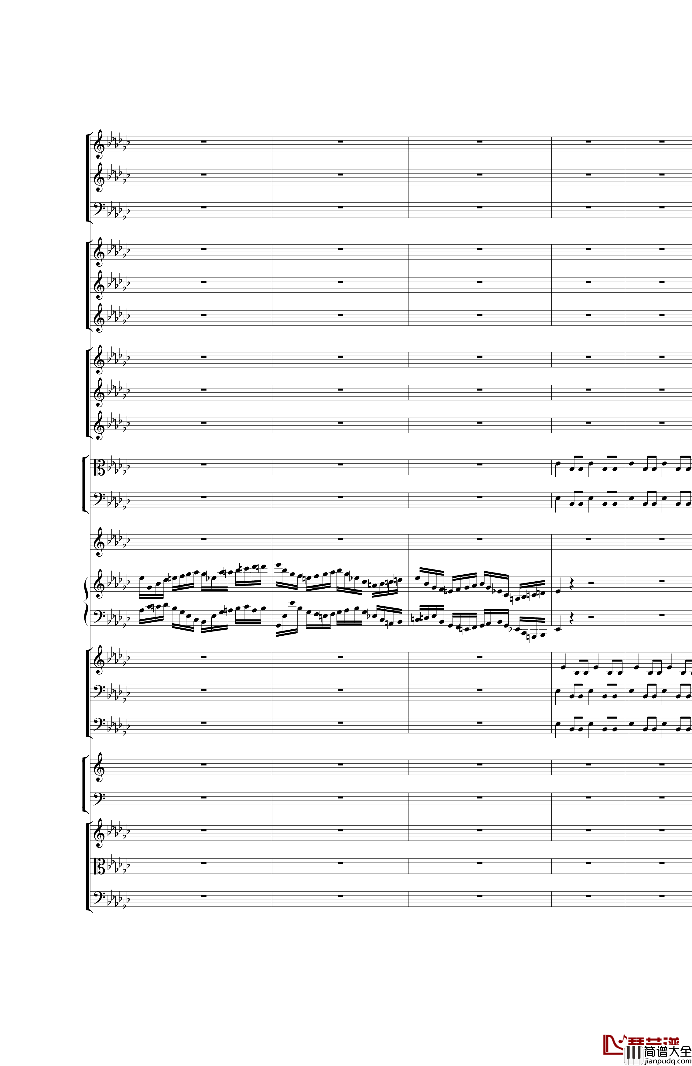 Piano_Concerto_No.3_in_E_Flat_minor钢琴谱_I.Moderto_热情而辉煌