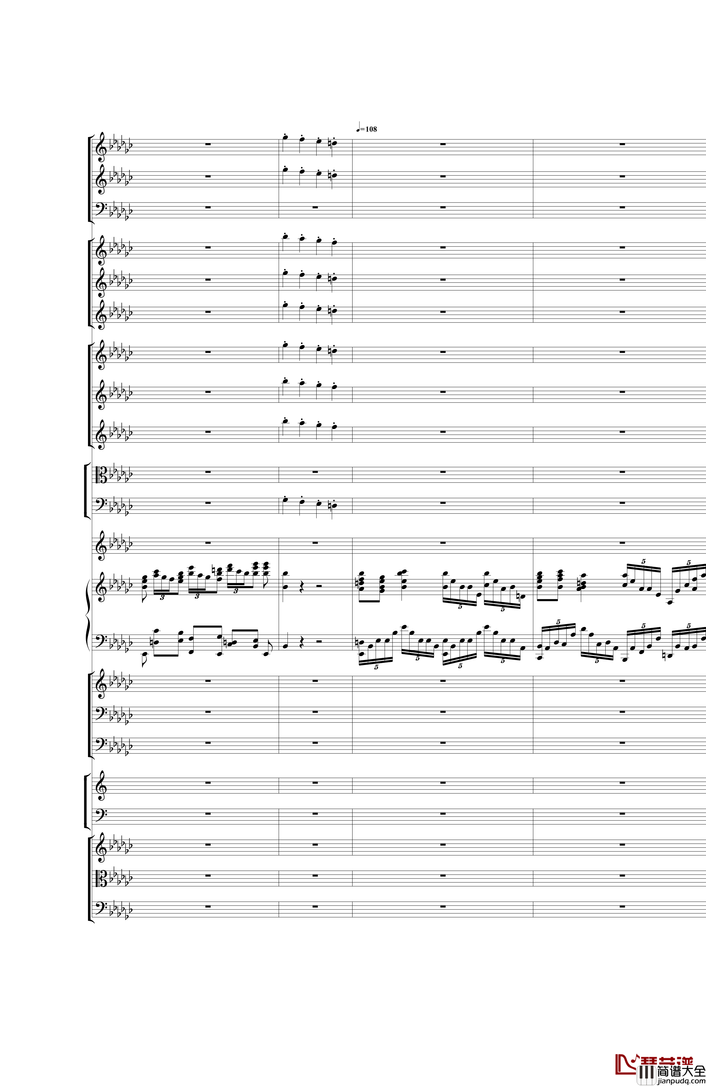 Piano_Concerto_No.3_in_E_Flat_minor钢琴谱_I.Moderto_热情而辉煌