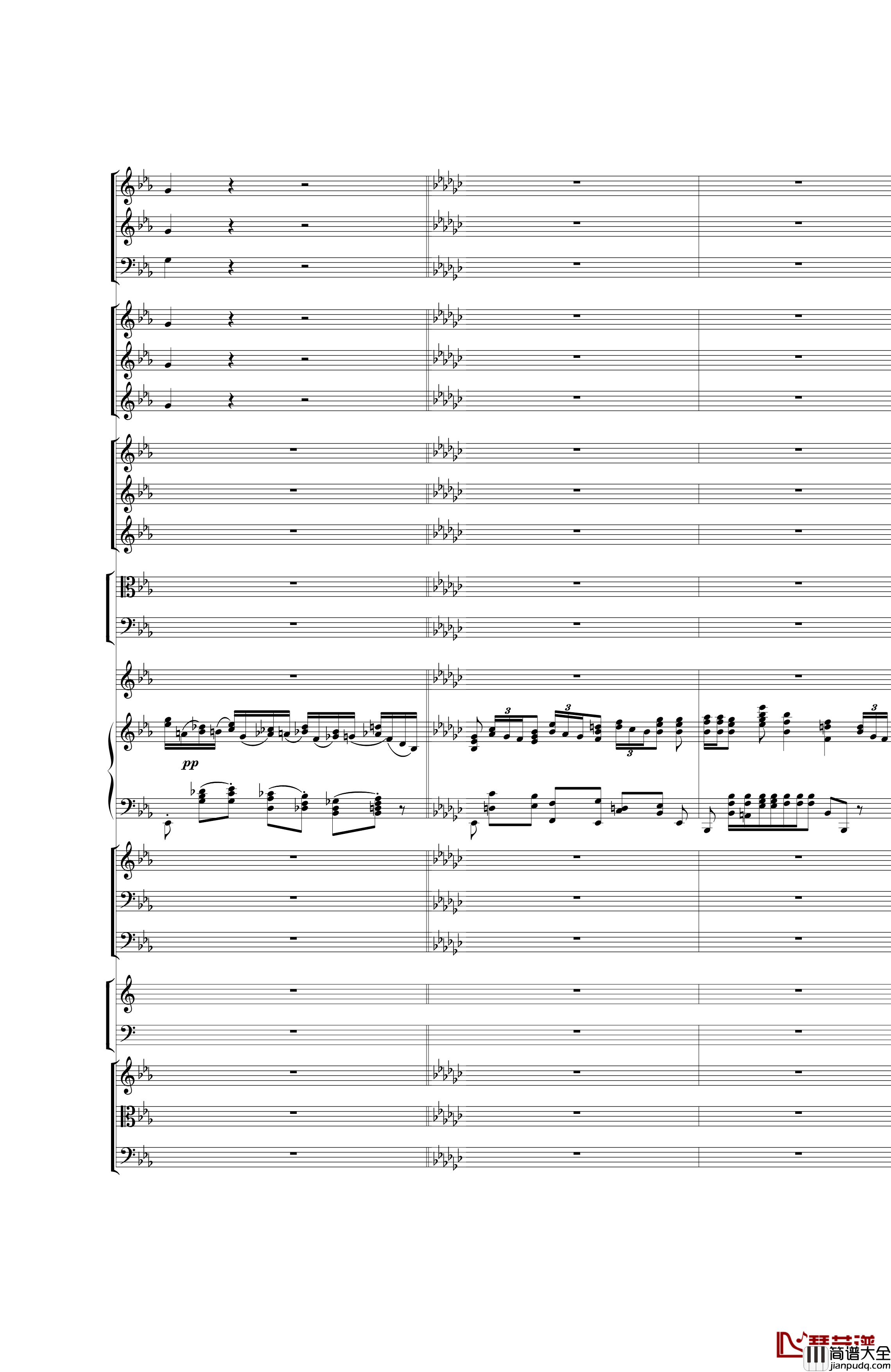 Piano_Concerto_No.3_in_E_Flat_minor钢琴谱_I.Moderto_热情而辉煌