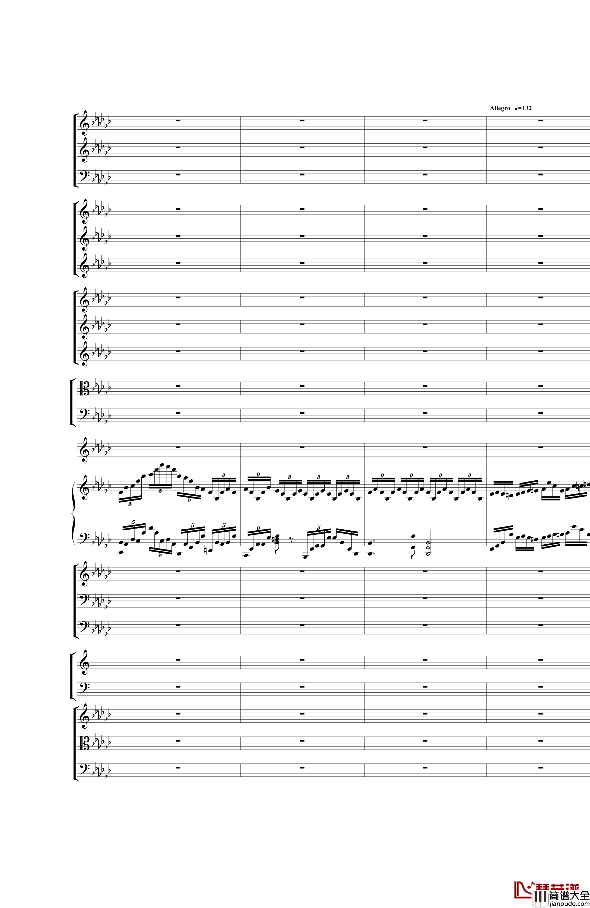 Piano_Concerto_No.3_in_E_Flat_minor钢琴谱_I.Moderto_热情而辉煌