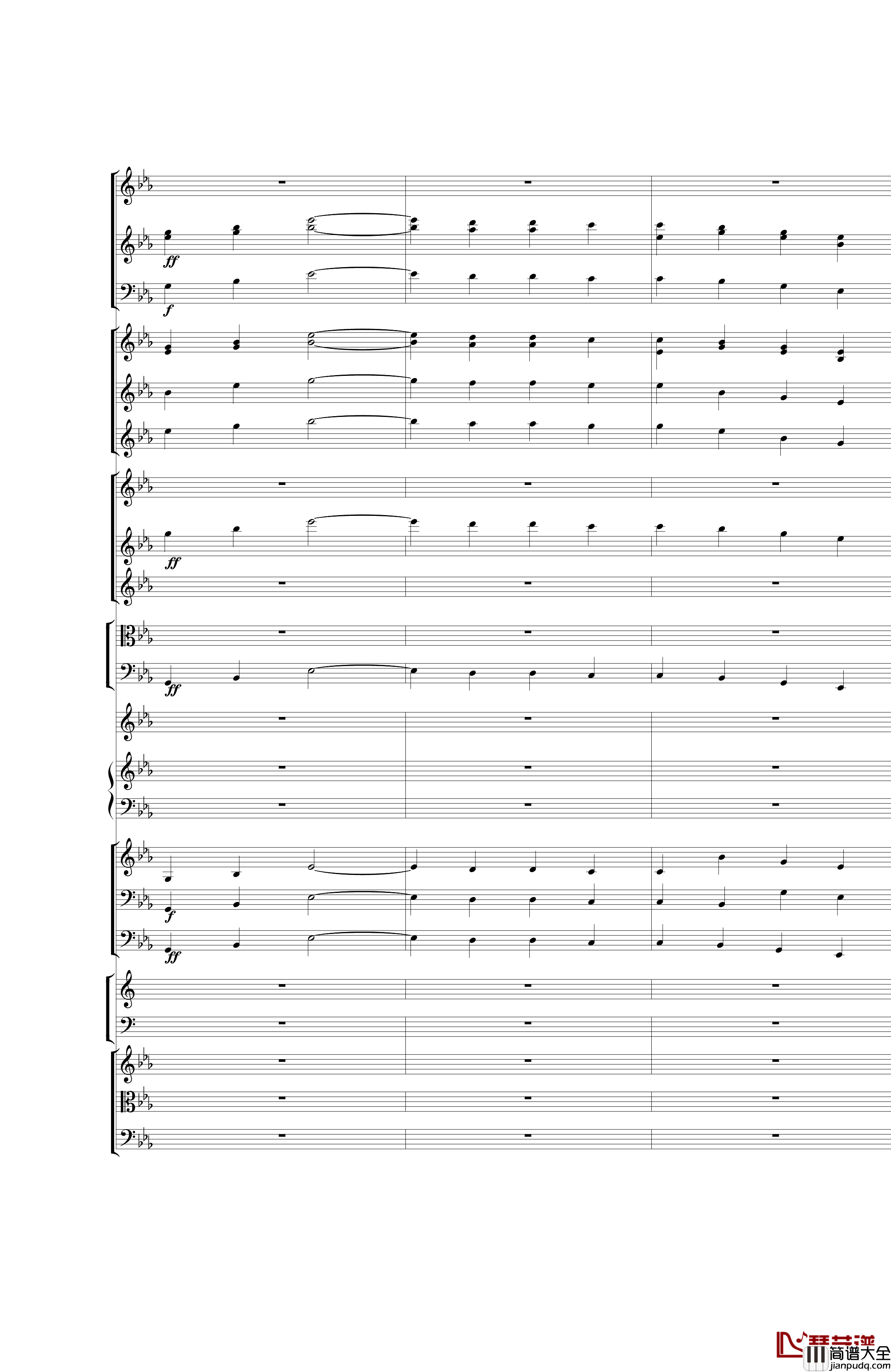 Piano_Concerto_No.3_in_E_Flat_minor钢琴谱_I.Moderto_热情而辉煌