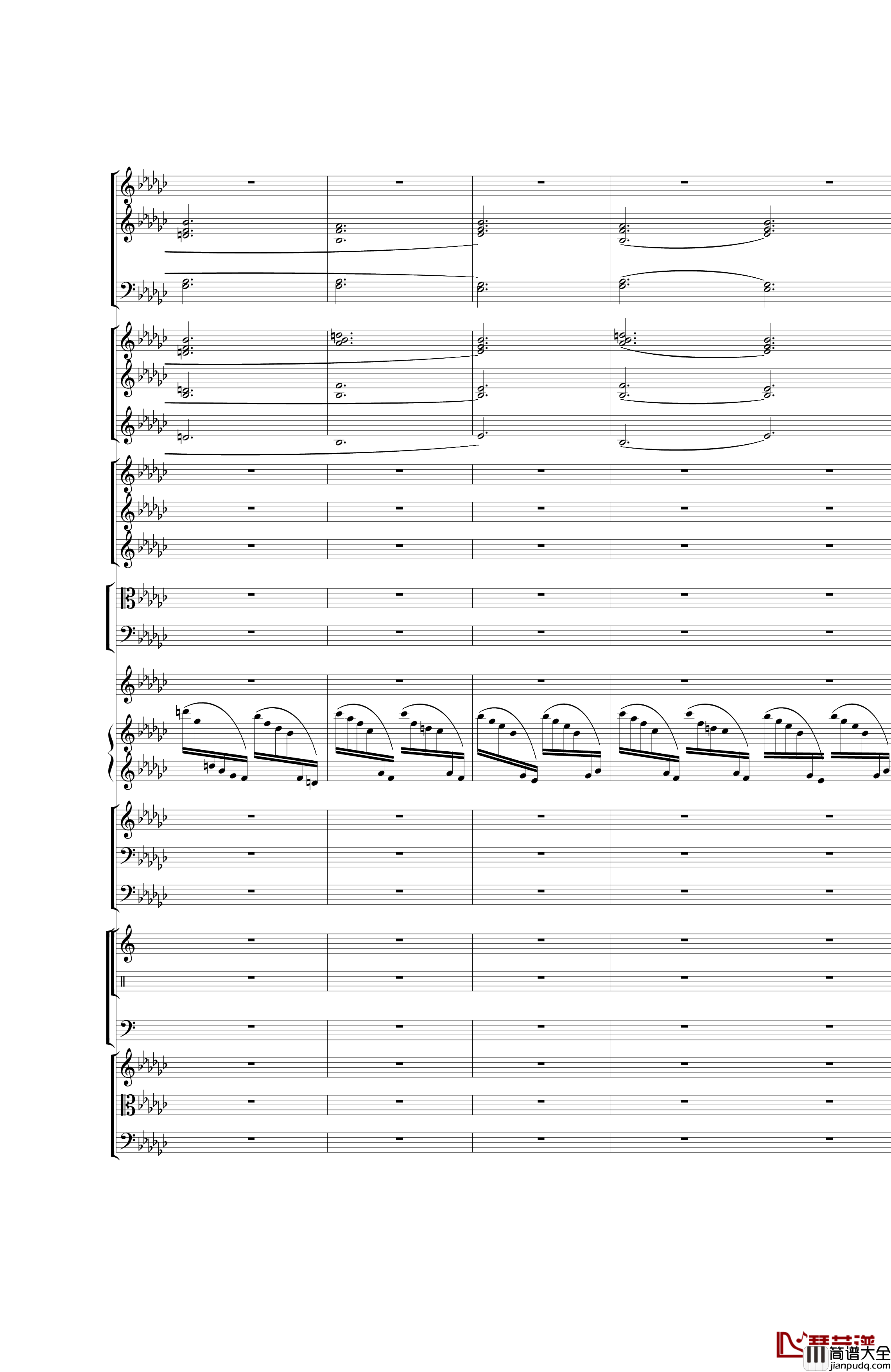 Piano_Concerto_No.3_in_E_Flat_minor钢琴谱_I.Moderto_热情而辉煌