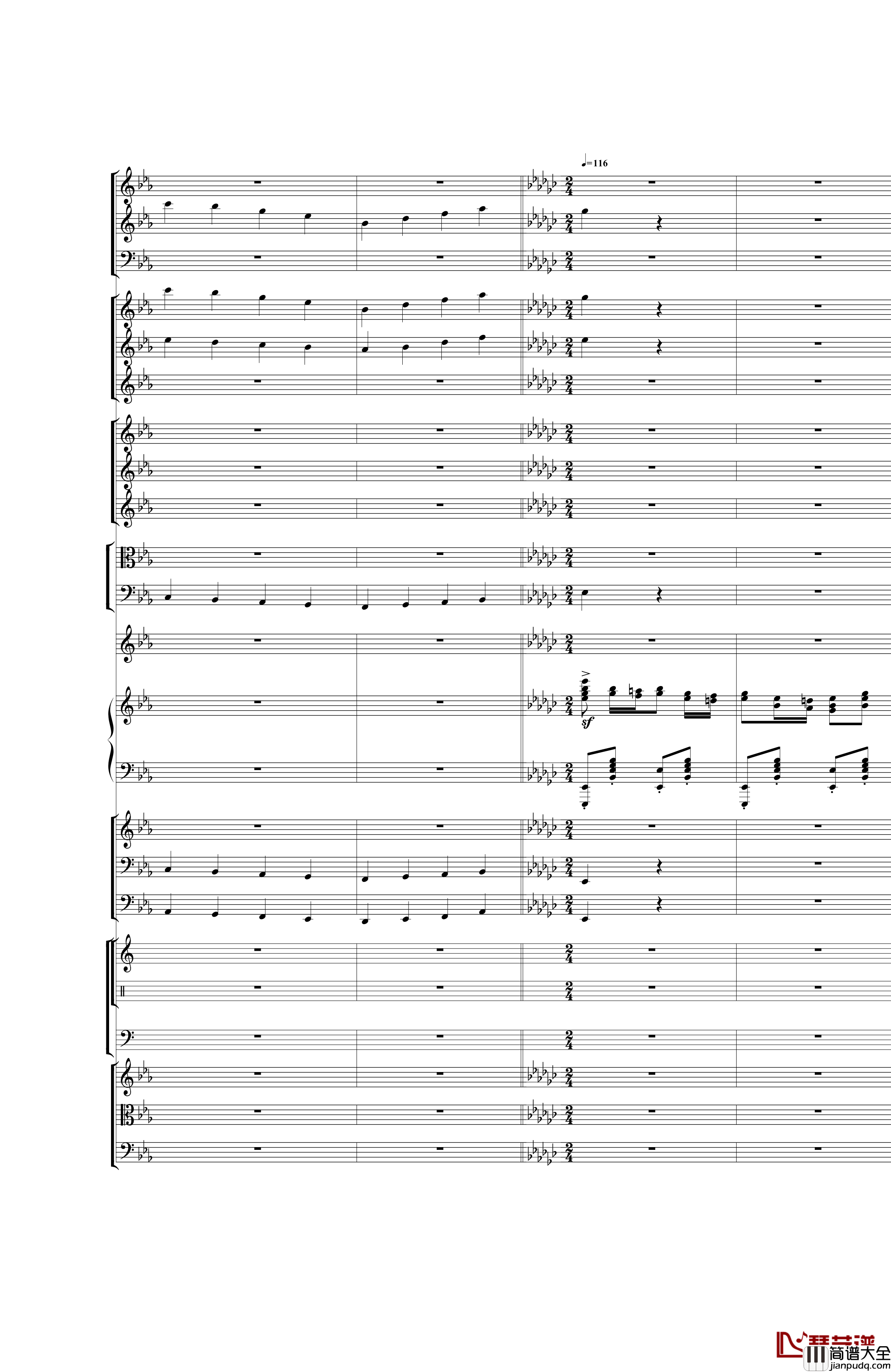 Piano_Concerto_No.3_in_E_Flat_minor钢琴谱_I.Moderto_热情而辉煌