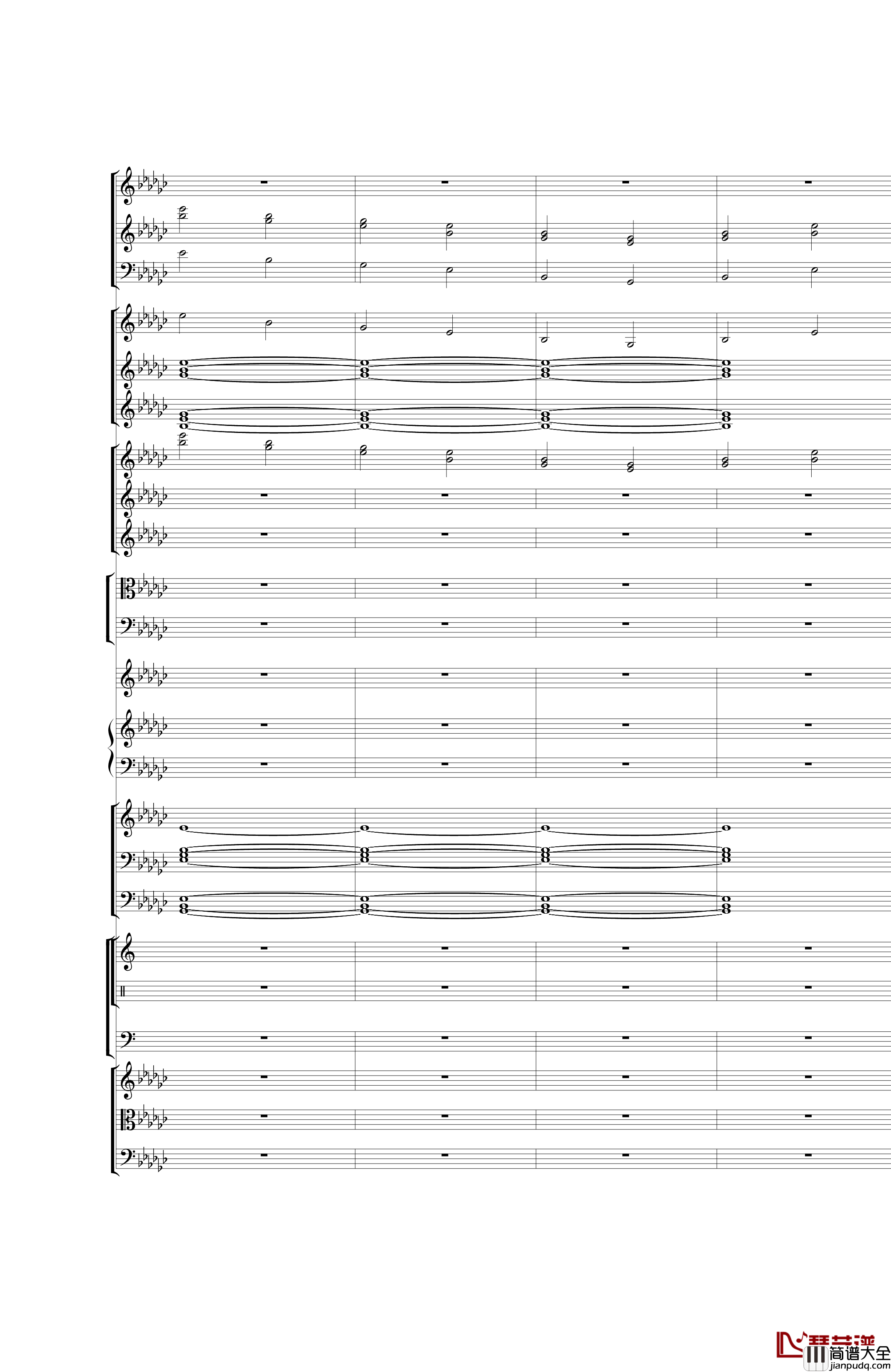 Piano_Concerto_No.3_in_E_Flat_minor钢琴谱_I.Moderto_热情而辉煌