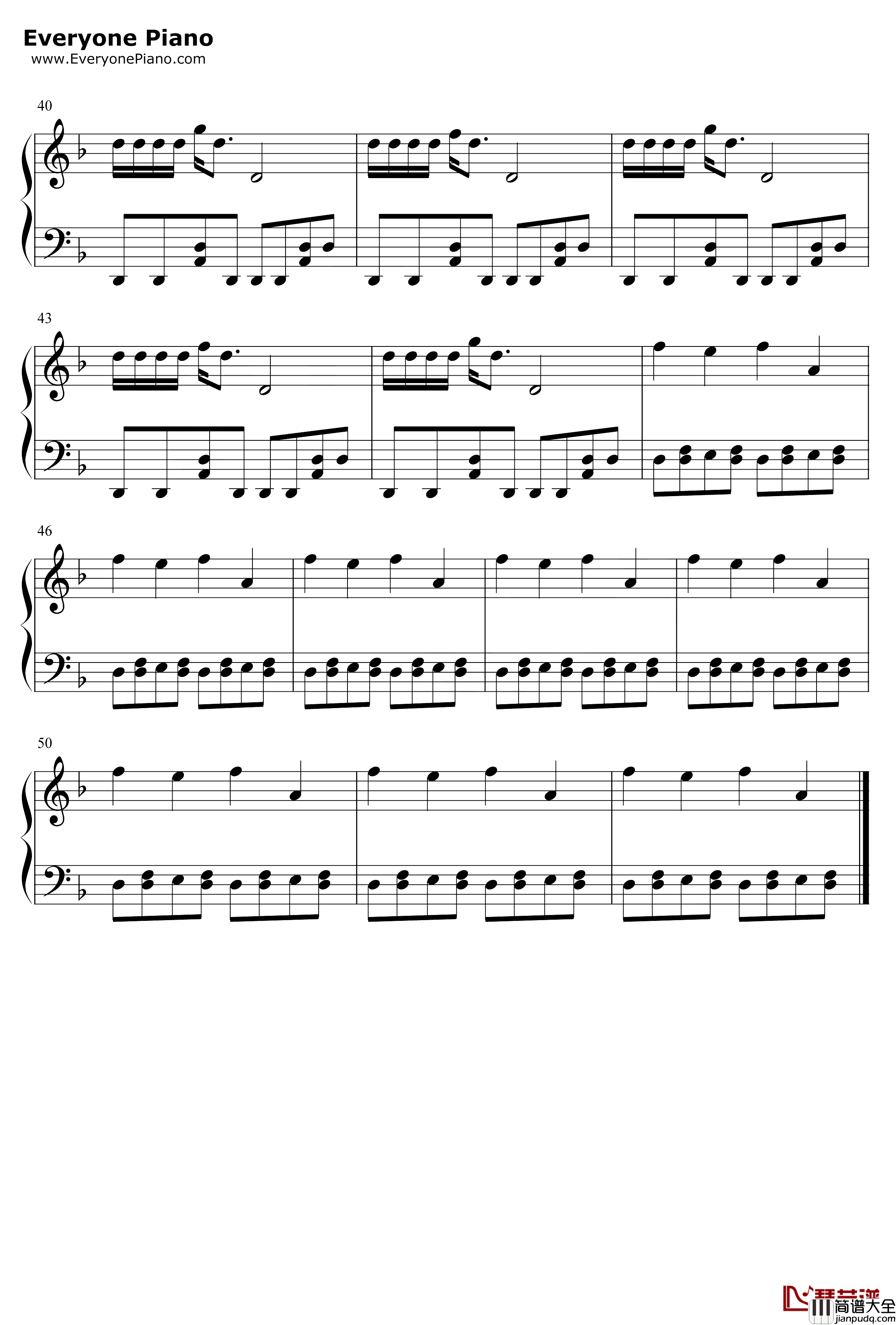 Sky钢琴谱_猎豹移动公司_天空_滚动的天空