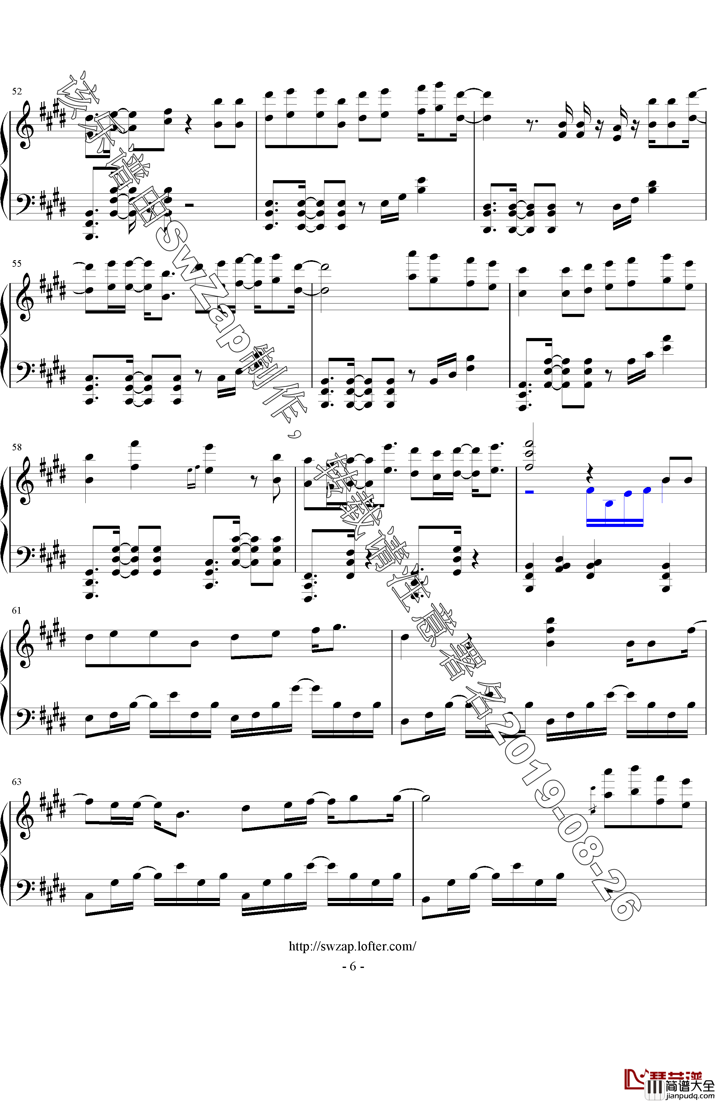 对的时间点钢琴谱_林俊杰