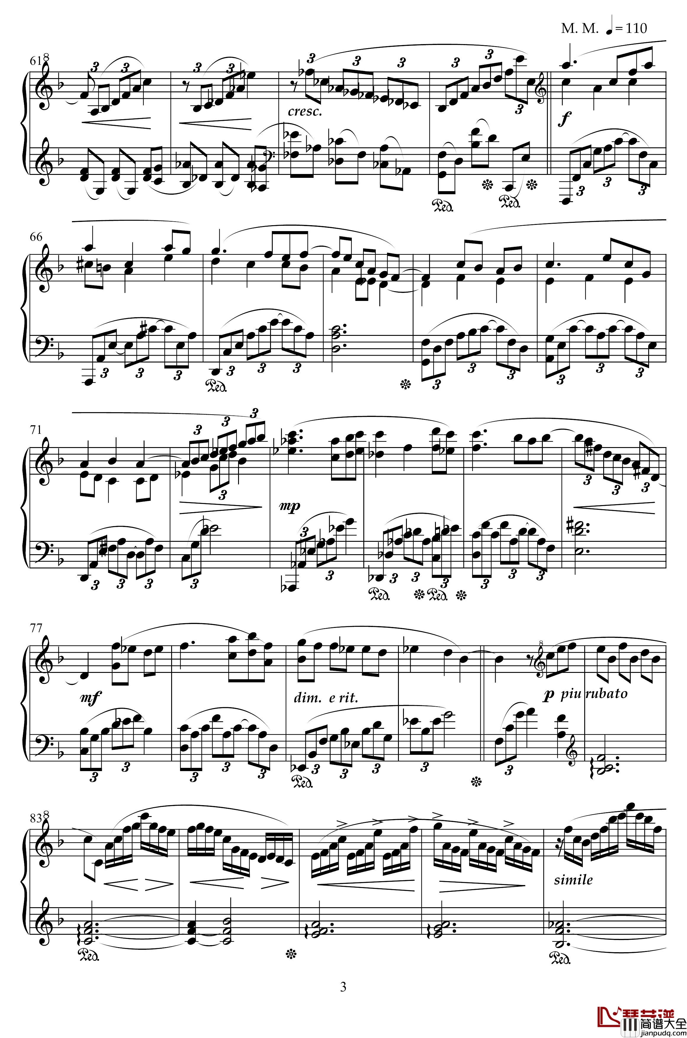 Journey钢琴谱_天籁传声