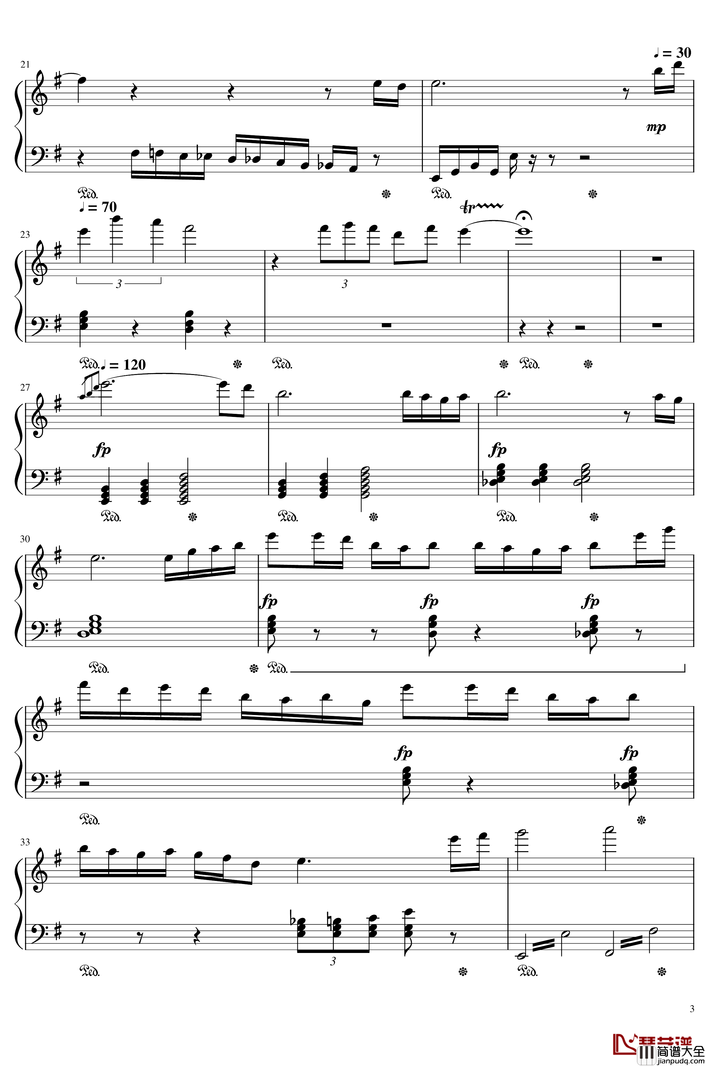 王者战歌钢琴谱_王者荣耀主题曲