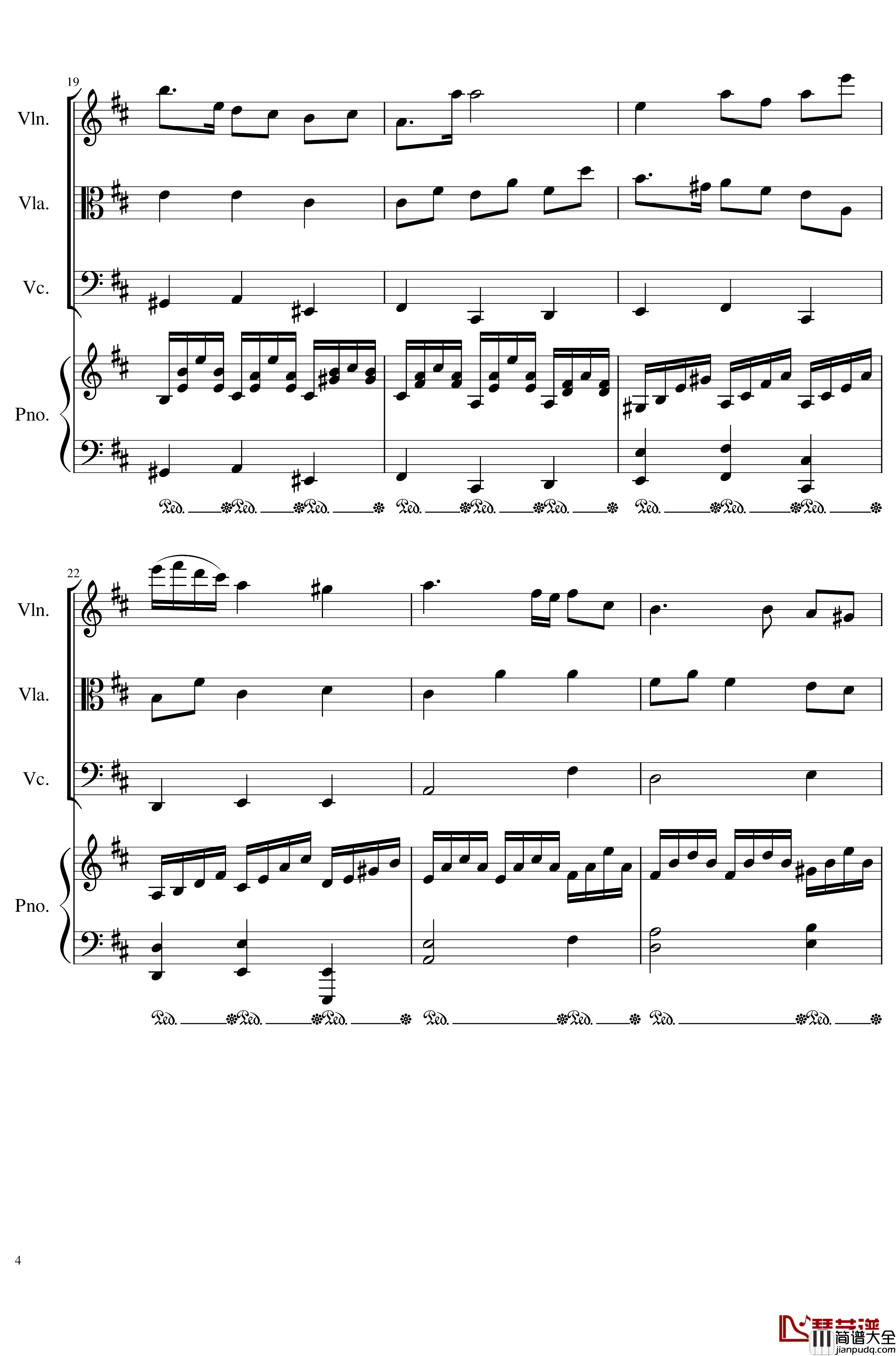 Autumn_Song_Op.111b钢琴谱_一个球