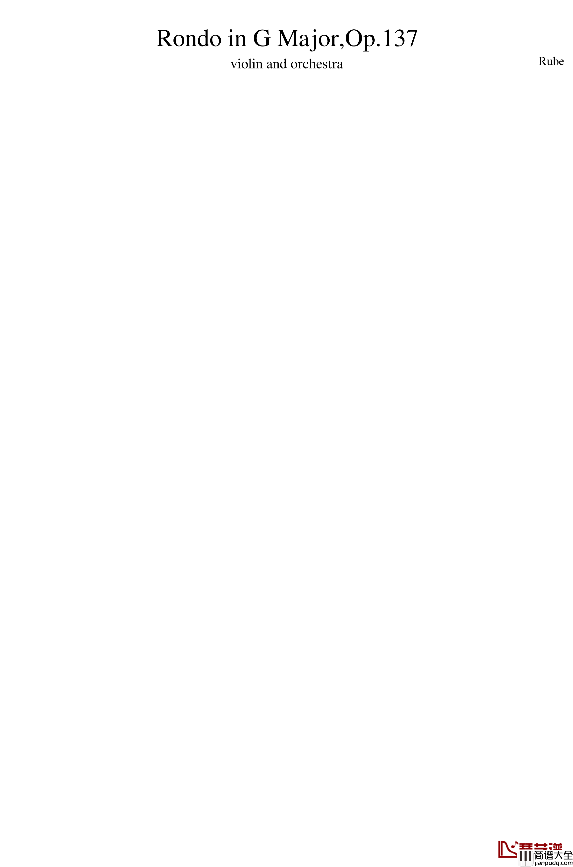 Rondo_in_G,_Op.137钢琴谱_一个球