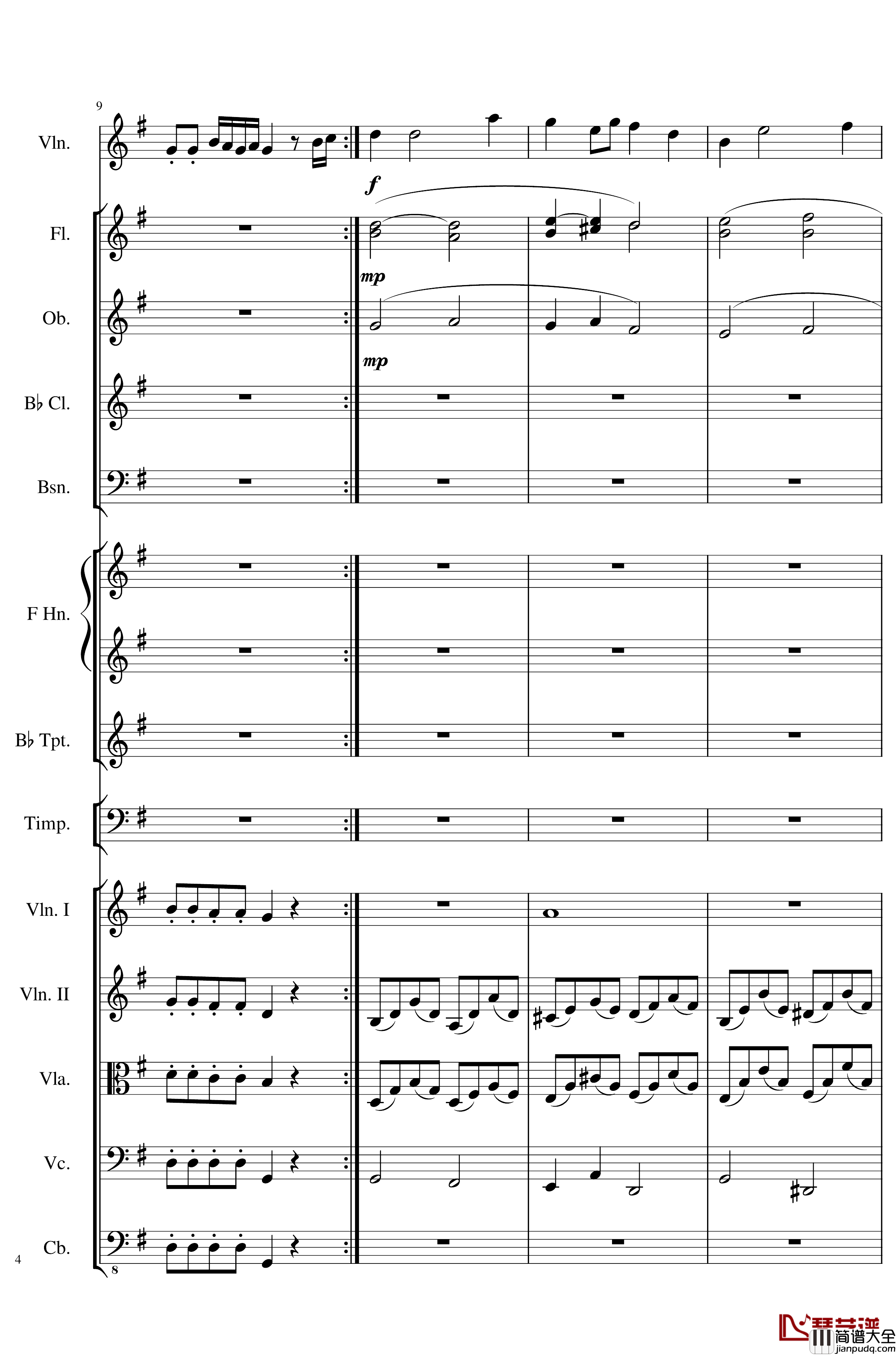 Rondo_in_G,_Op.137钢琴谱_一个球