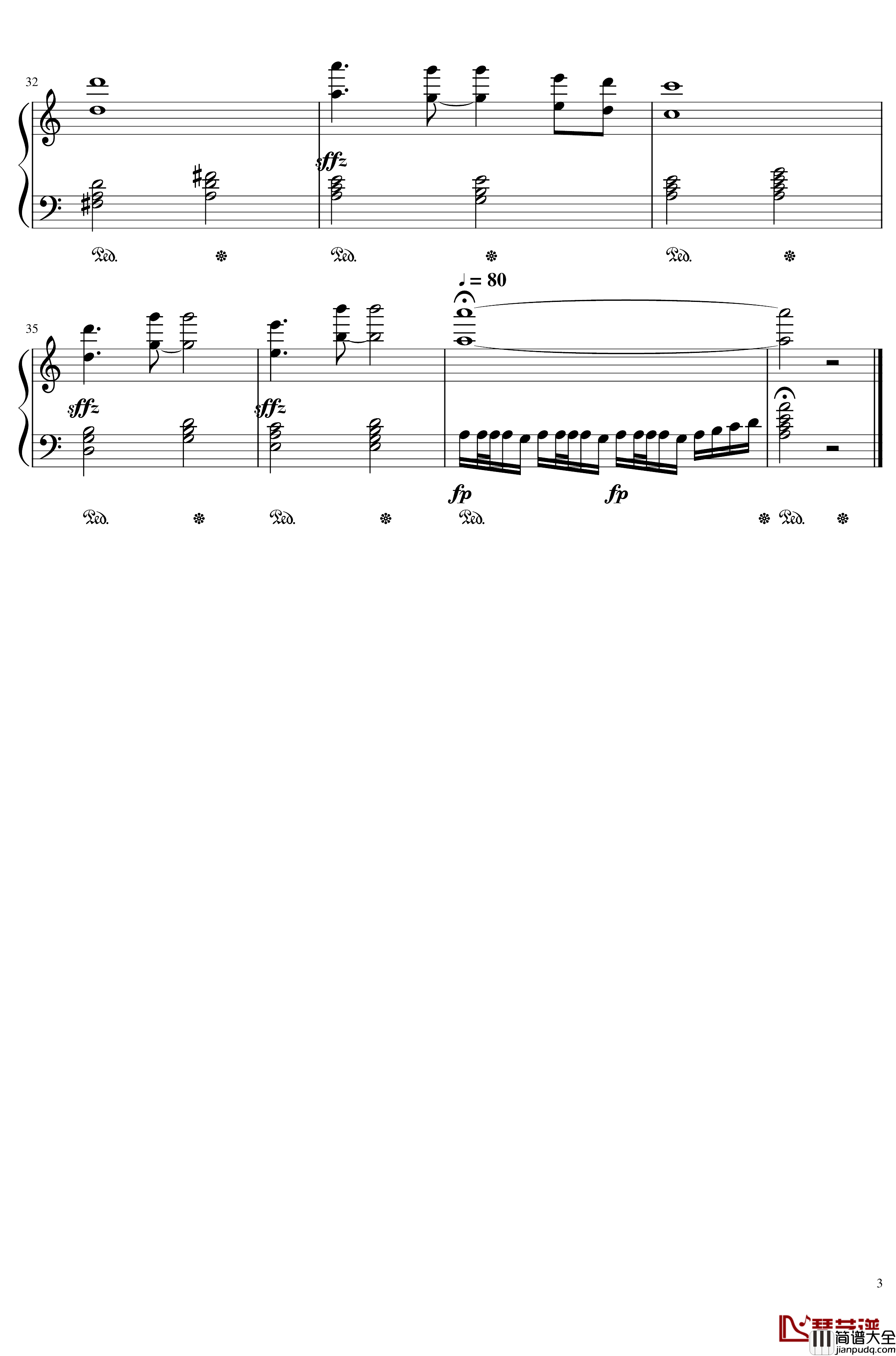 陈情令片头曲钢琴谱_忘羡