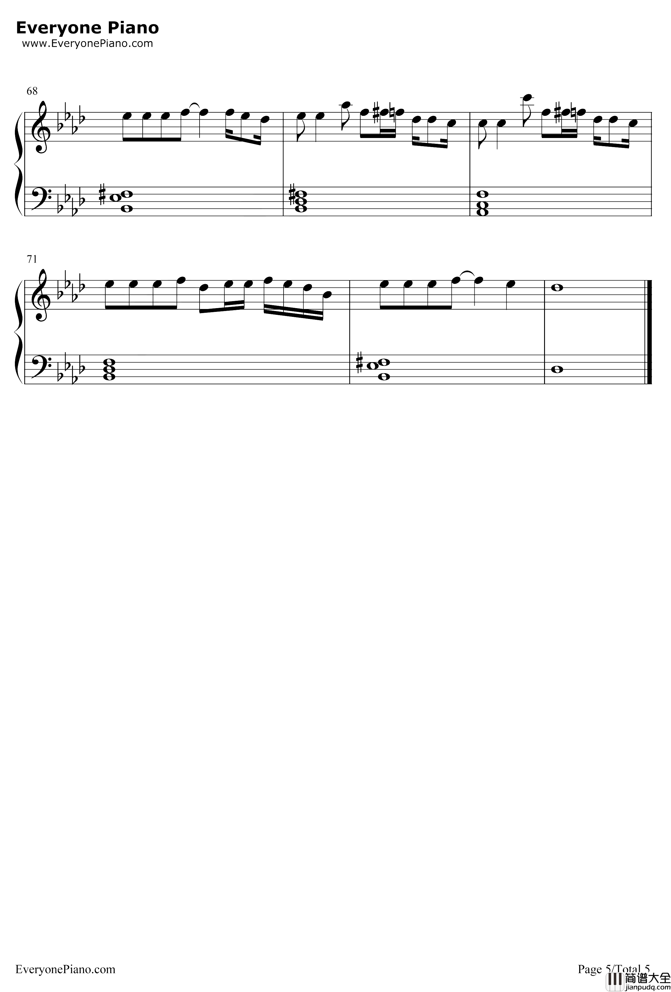 Boyfriend钢琴谱_Ariana_Grande_SocialHouse