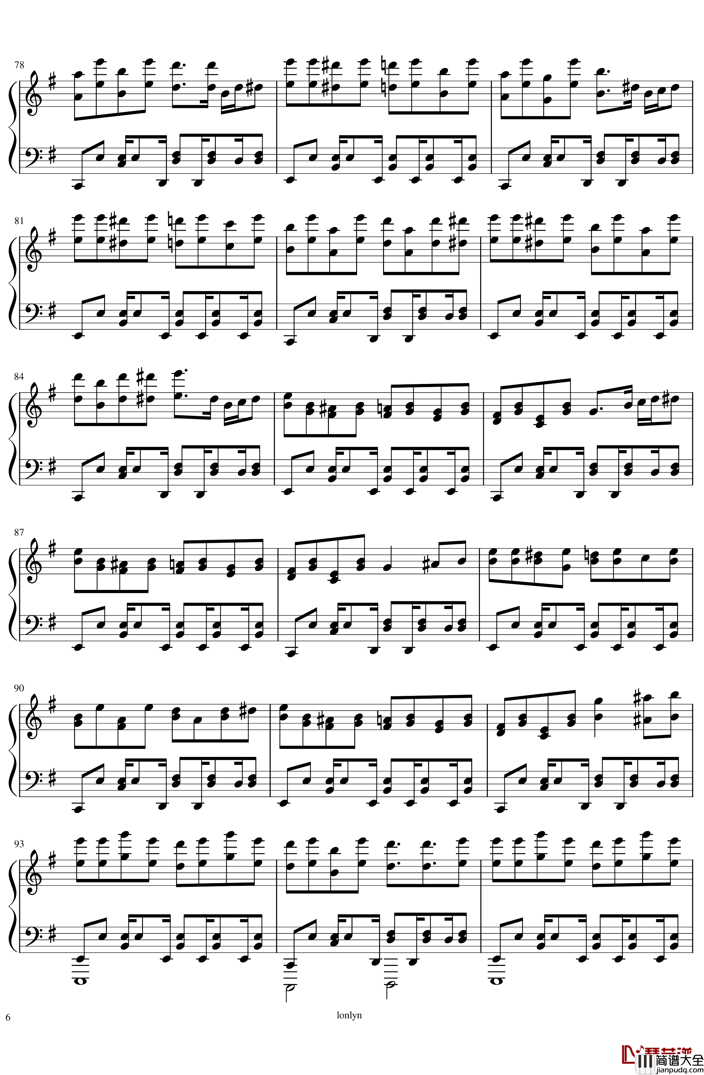 达拉崩吧钢琴谱_ilem