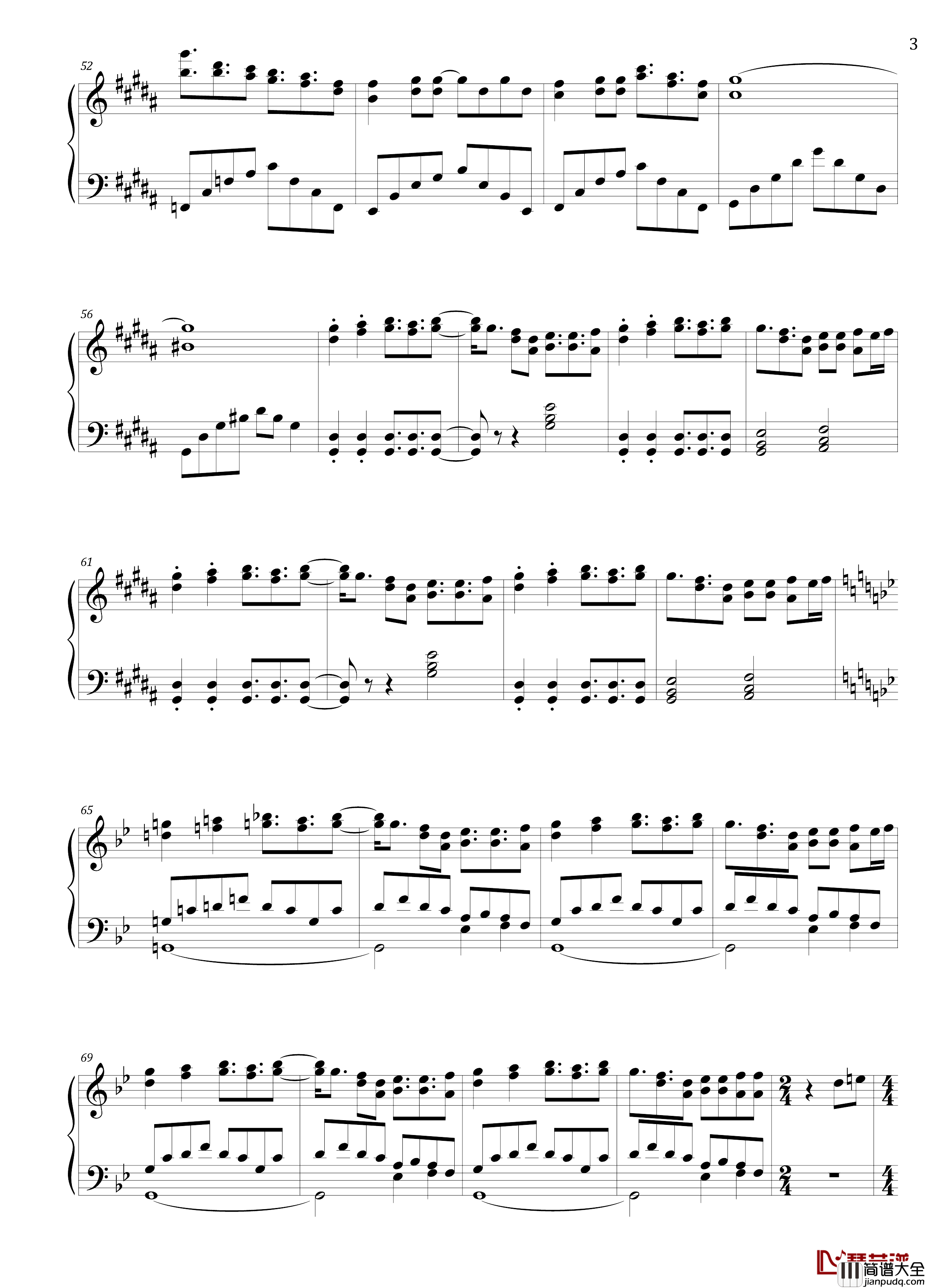 寄世界于偶像_～_Idoratrize_World钢琴谱_东方鬼形兽_东方project_曲谱网