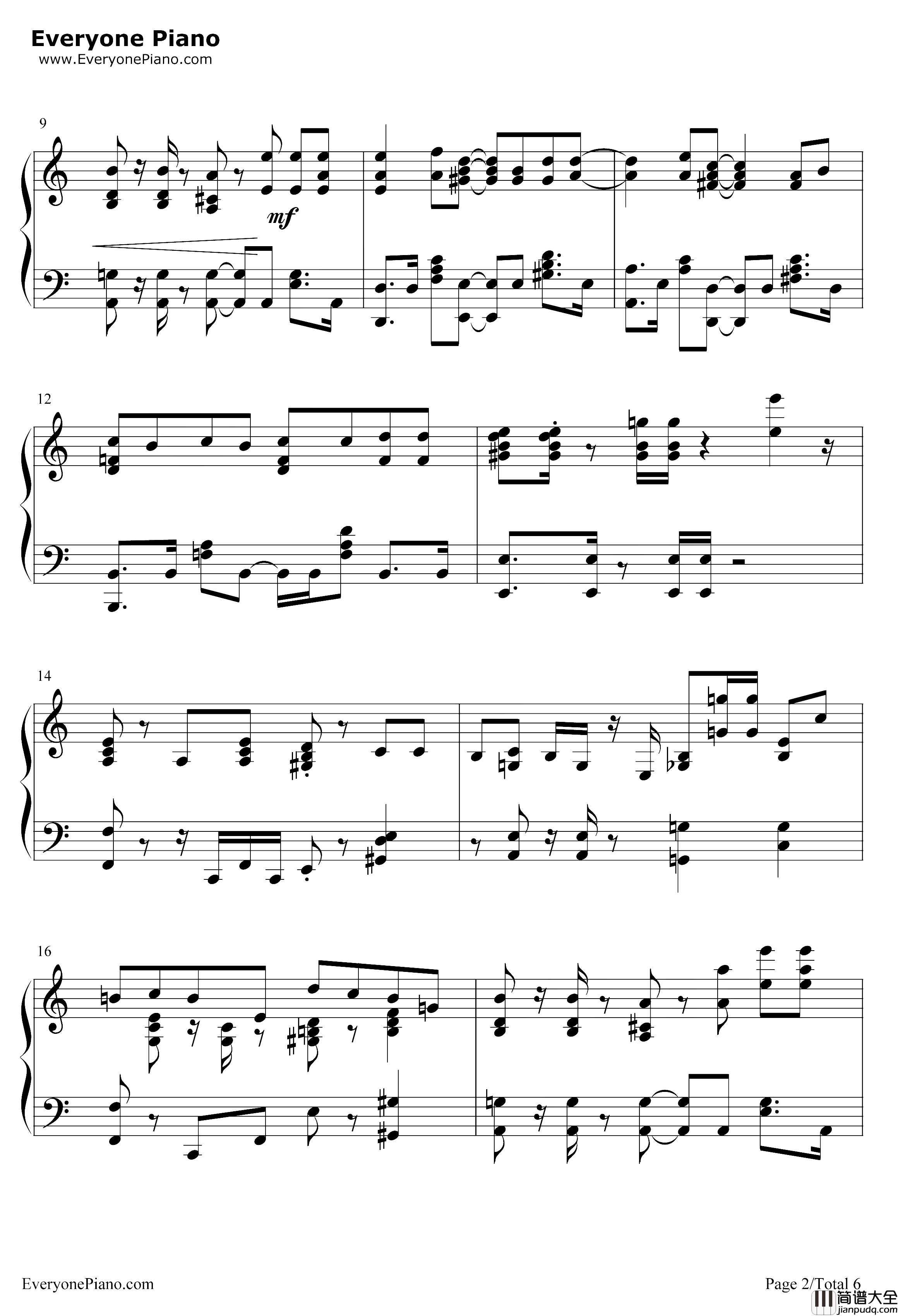 乐园都市钢琴谱_大石昌良_楽園都市_COPCRAFTOP