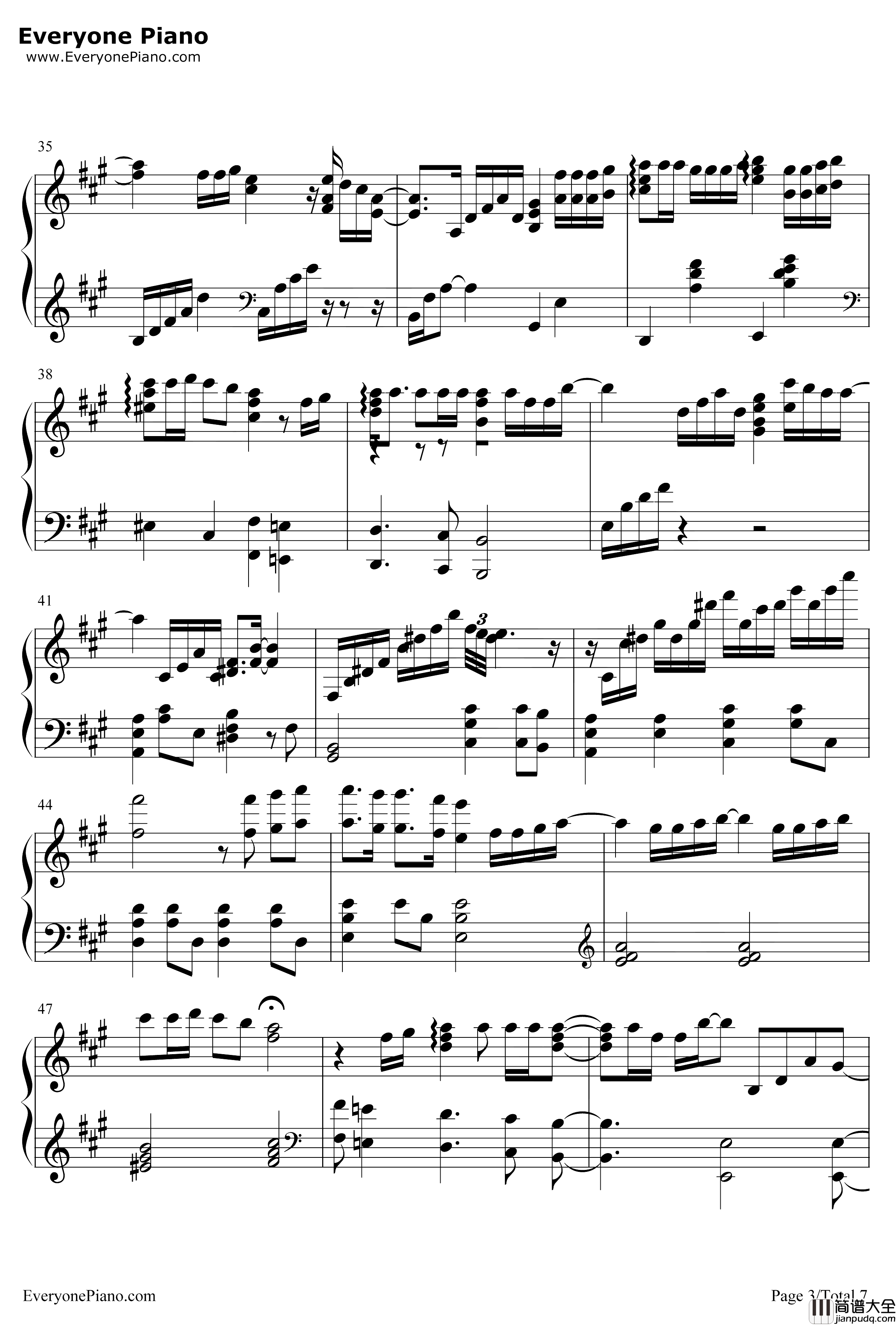 Once_in_a_While_Talk_of_The_Old_Days钢琴谱_加藤登纪子_红猪OST