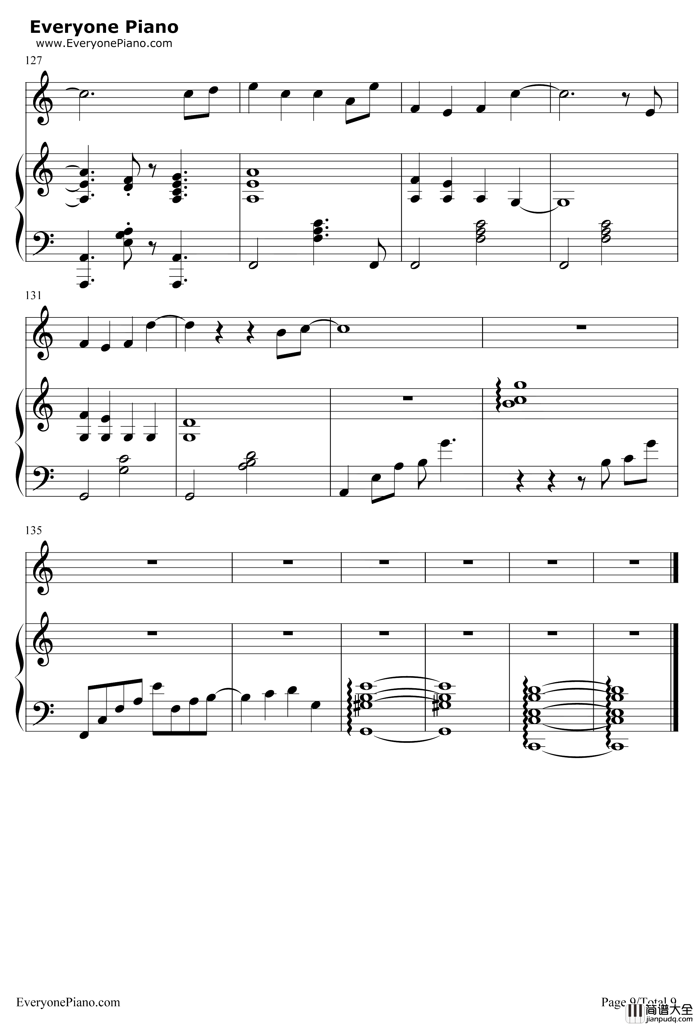 慢慢走钢琴谱_许魏洲_上瘾片尾曲