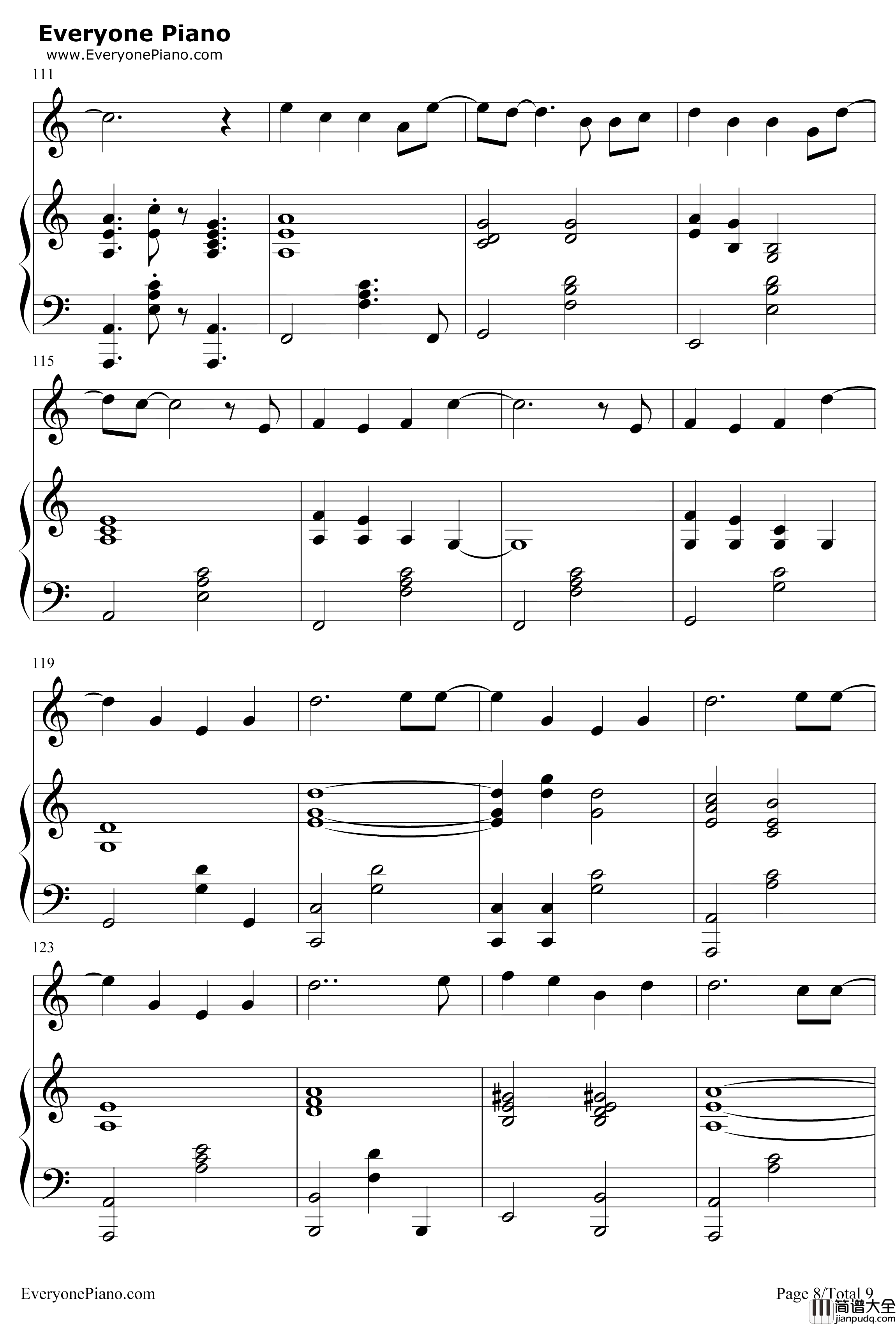 慢慢走钢琴谱_许魏洲_上瘾片尾曲