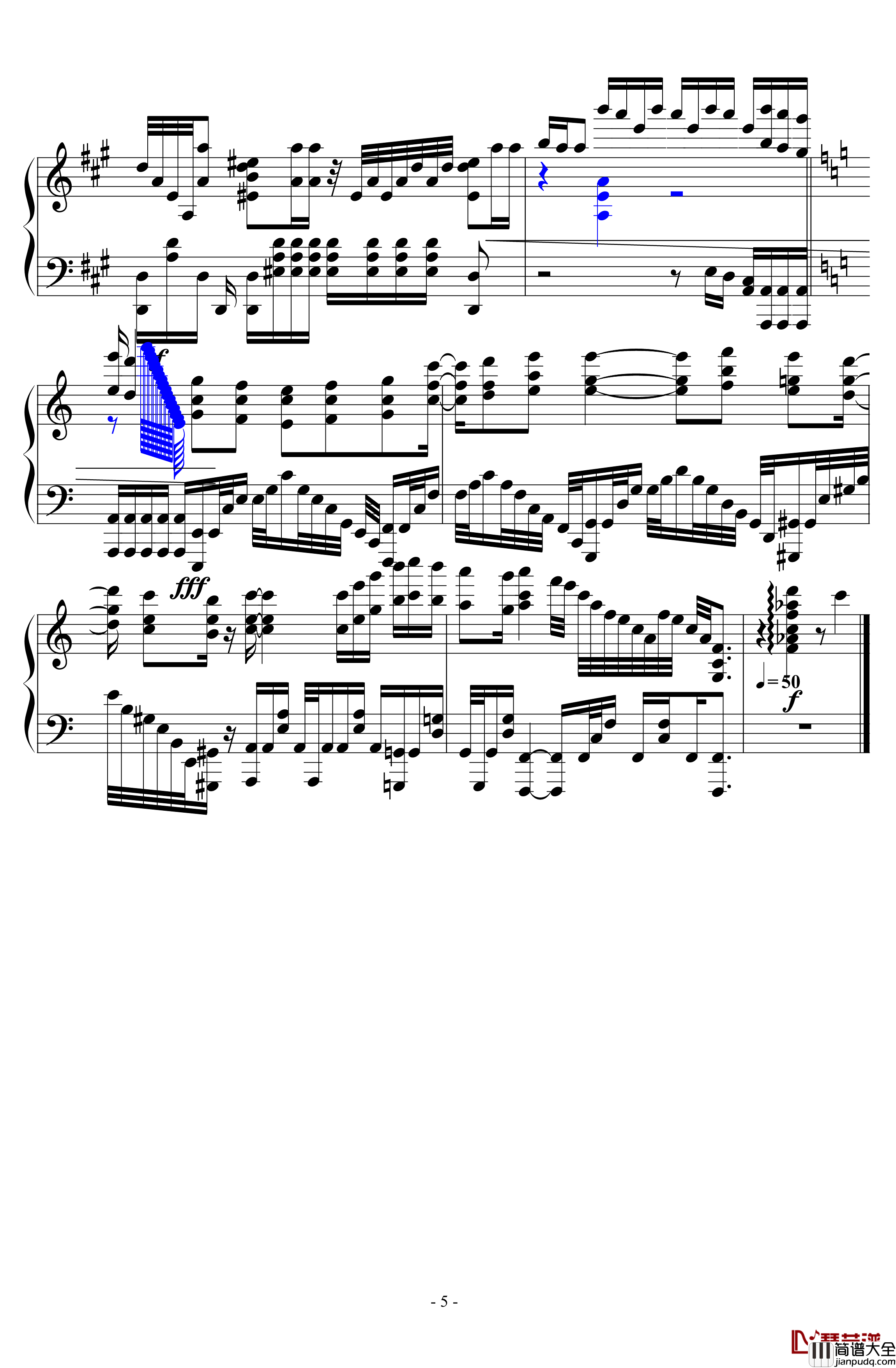 ED_sentimental_crisis钢琴谱_辉夜大小姐想让我告白