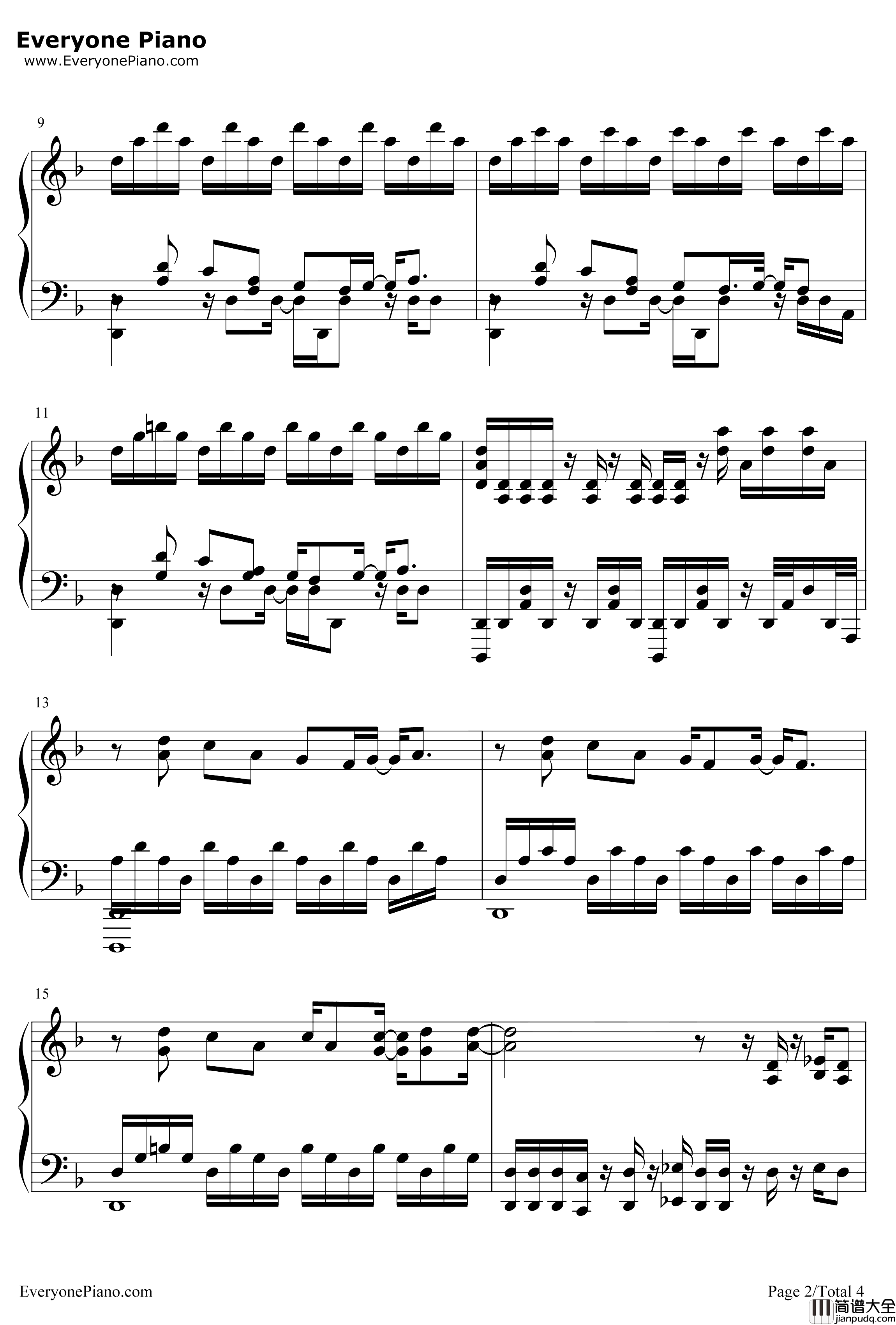 Shadow_is_the_Light钢琴谱_HESIXTHLIE_科学一方通行OP