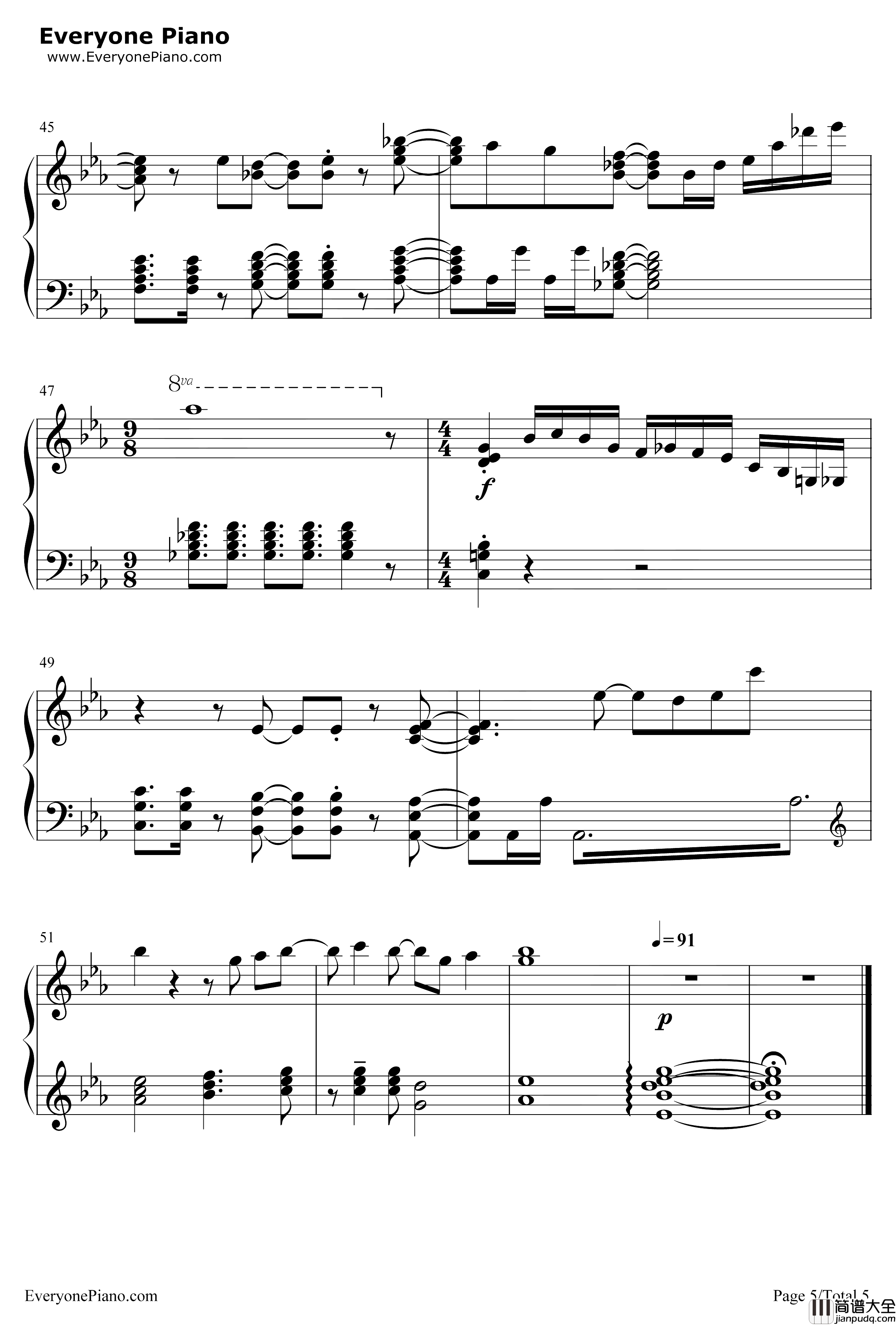 1st_Love_Story钢琴谱_LuceTwinkleWink线上游戏的老婆不可能是女生OP