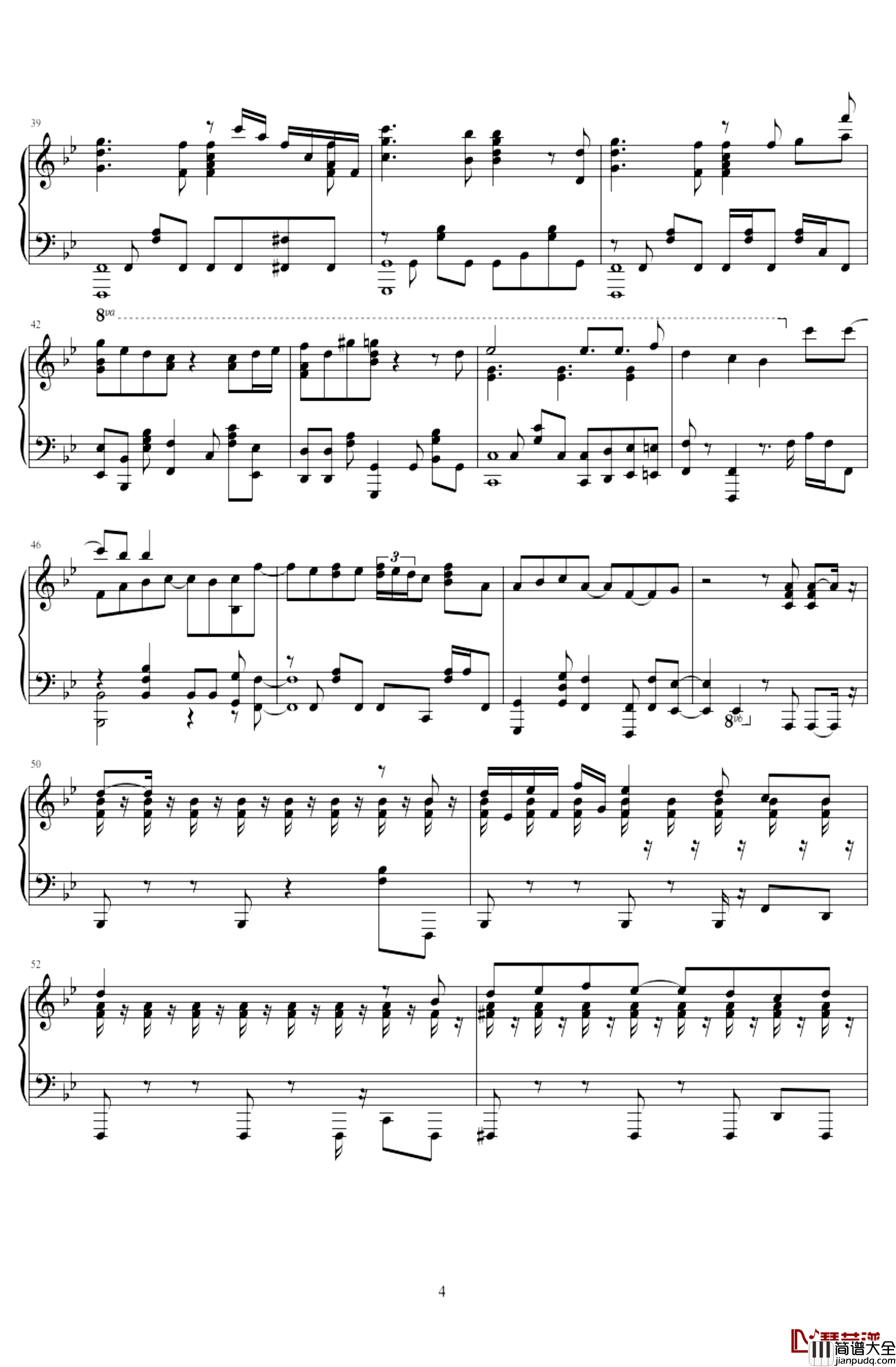 相遇天使_K_on钢琴谱_OST_相遇天使