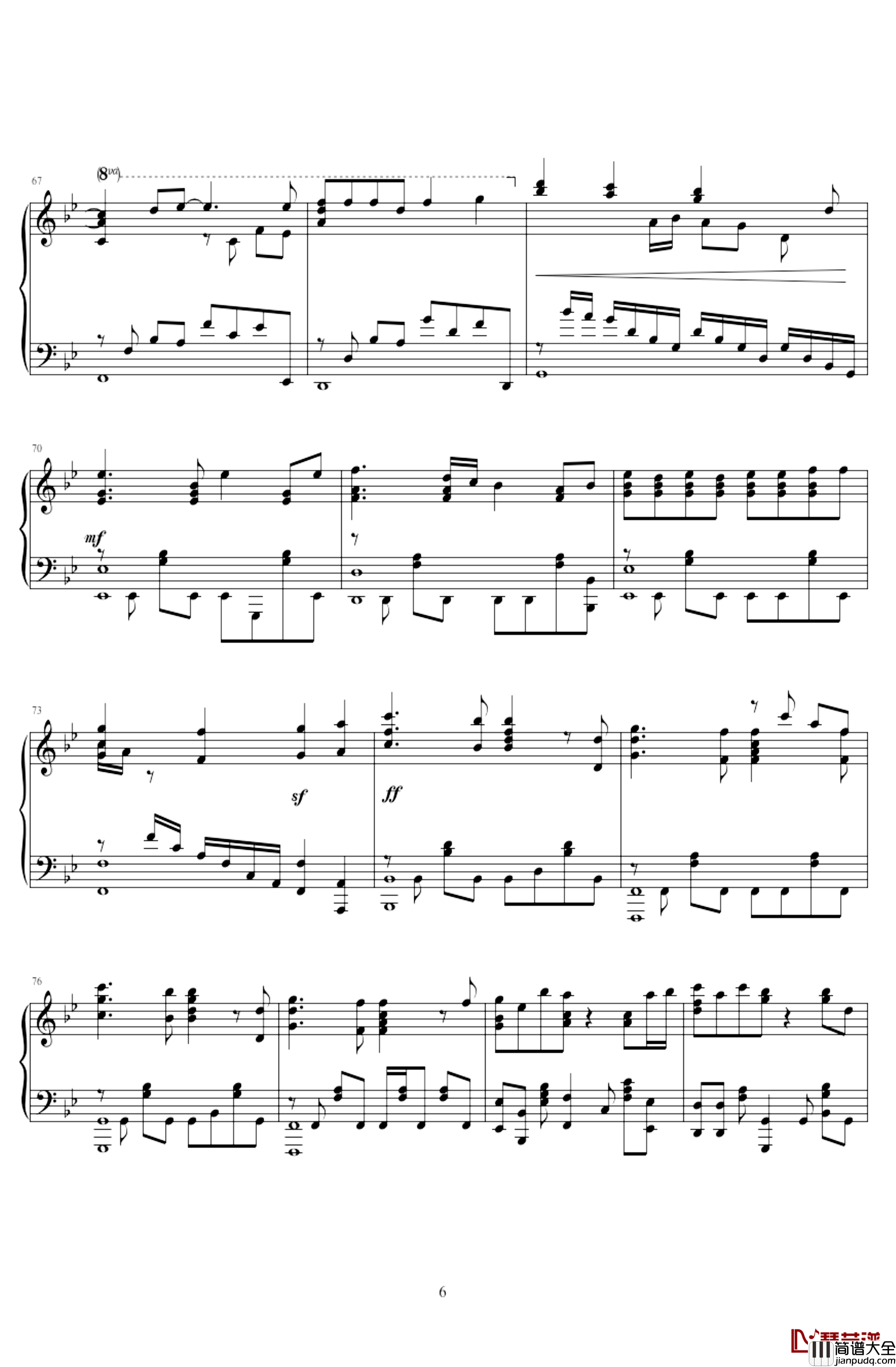 相遇天使_K_on钢琴谱_OST_相遇天使