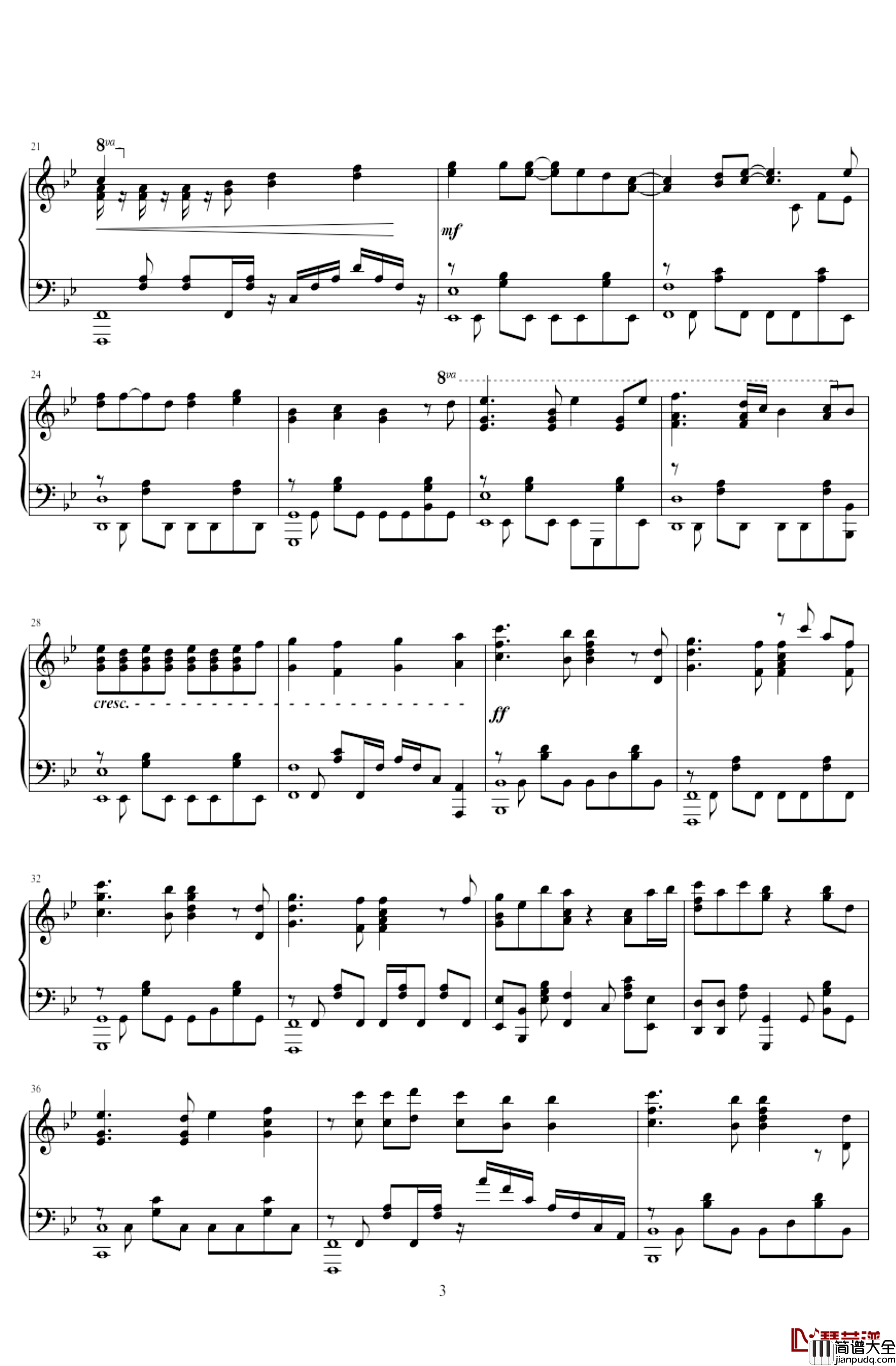 相遇天使_K_on钢琴谱_OST_相遇天使